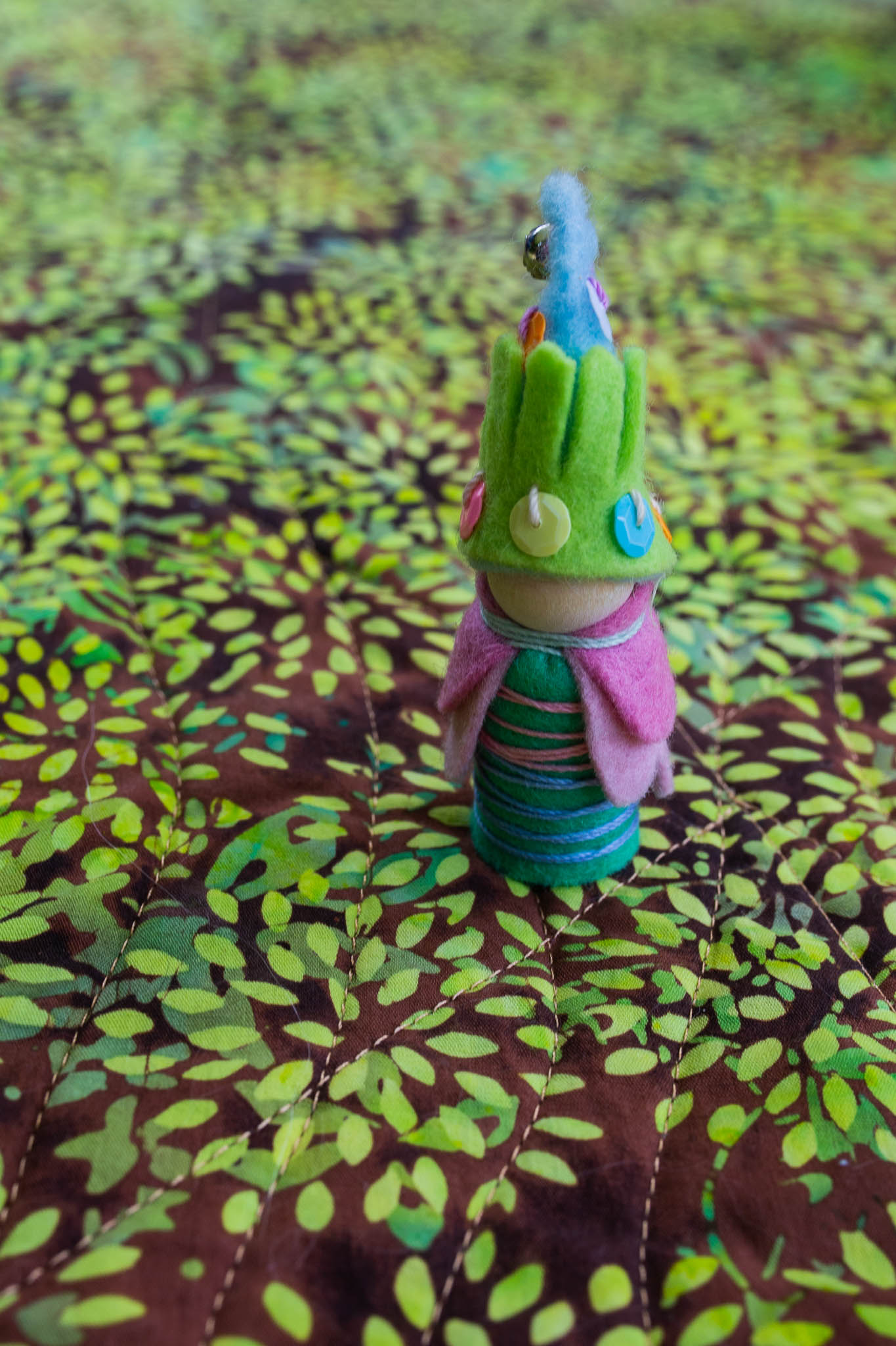 Gnome Peg Person | Forest Fairy Crafts with Anika and Lenka