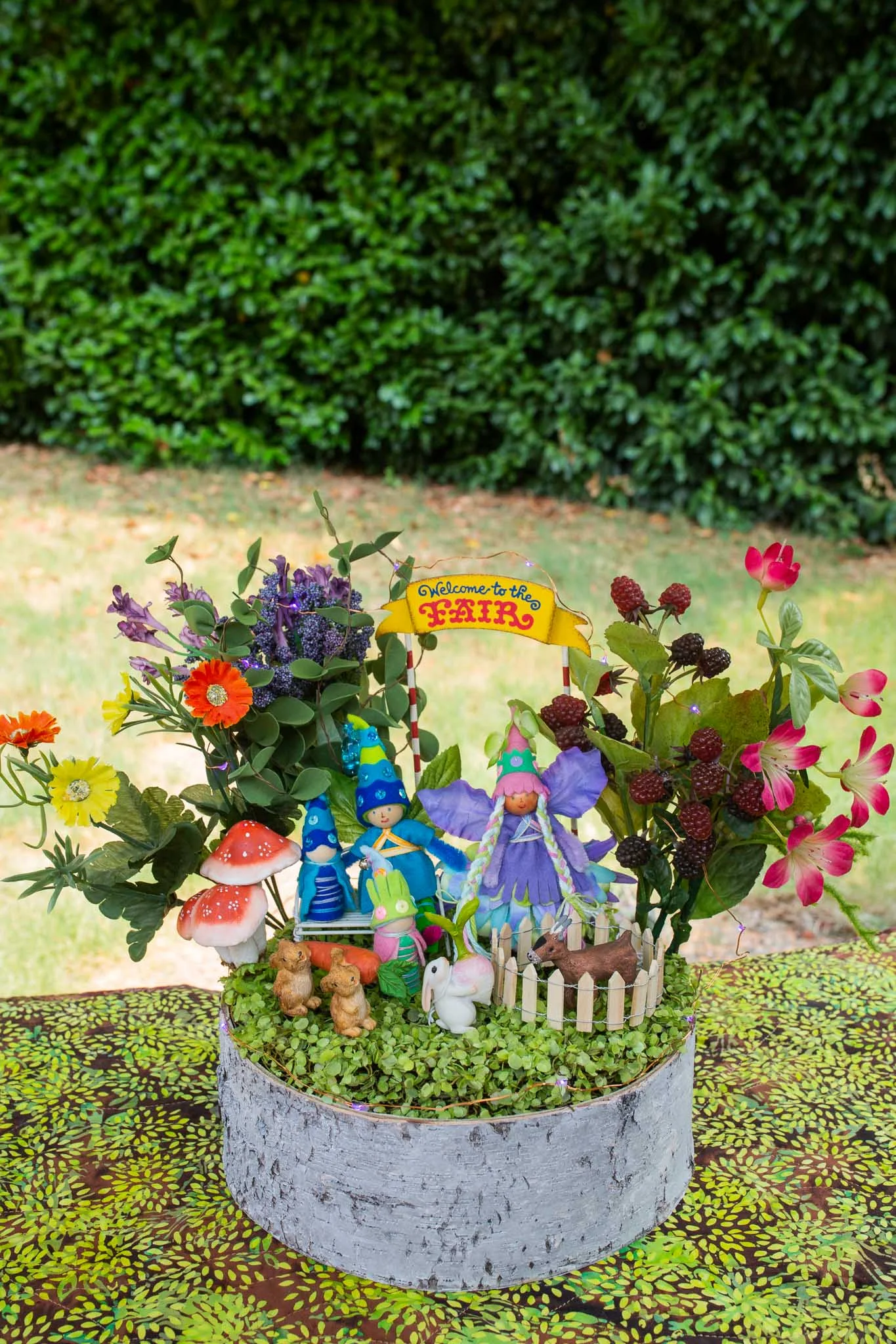 Fairy Garden at the Fair | Forest Fairy Crafts with Anika and Lenka