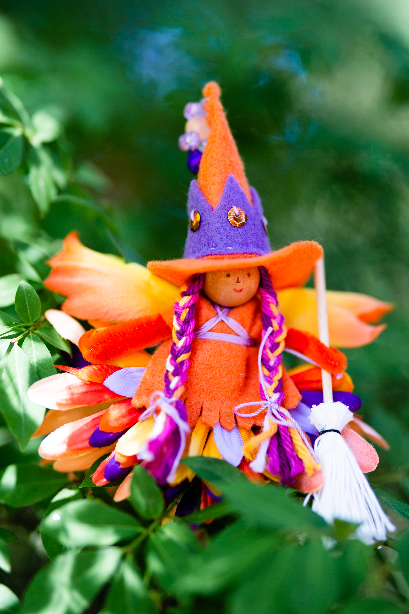 Forest Fairy Crafts Witch | Fairy doll made by Lenka Vodicka-Paredes