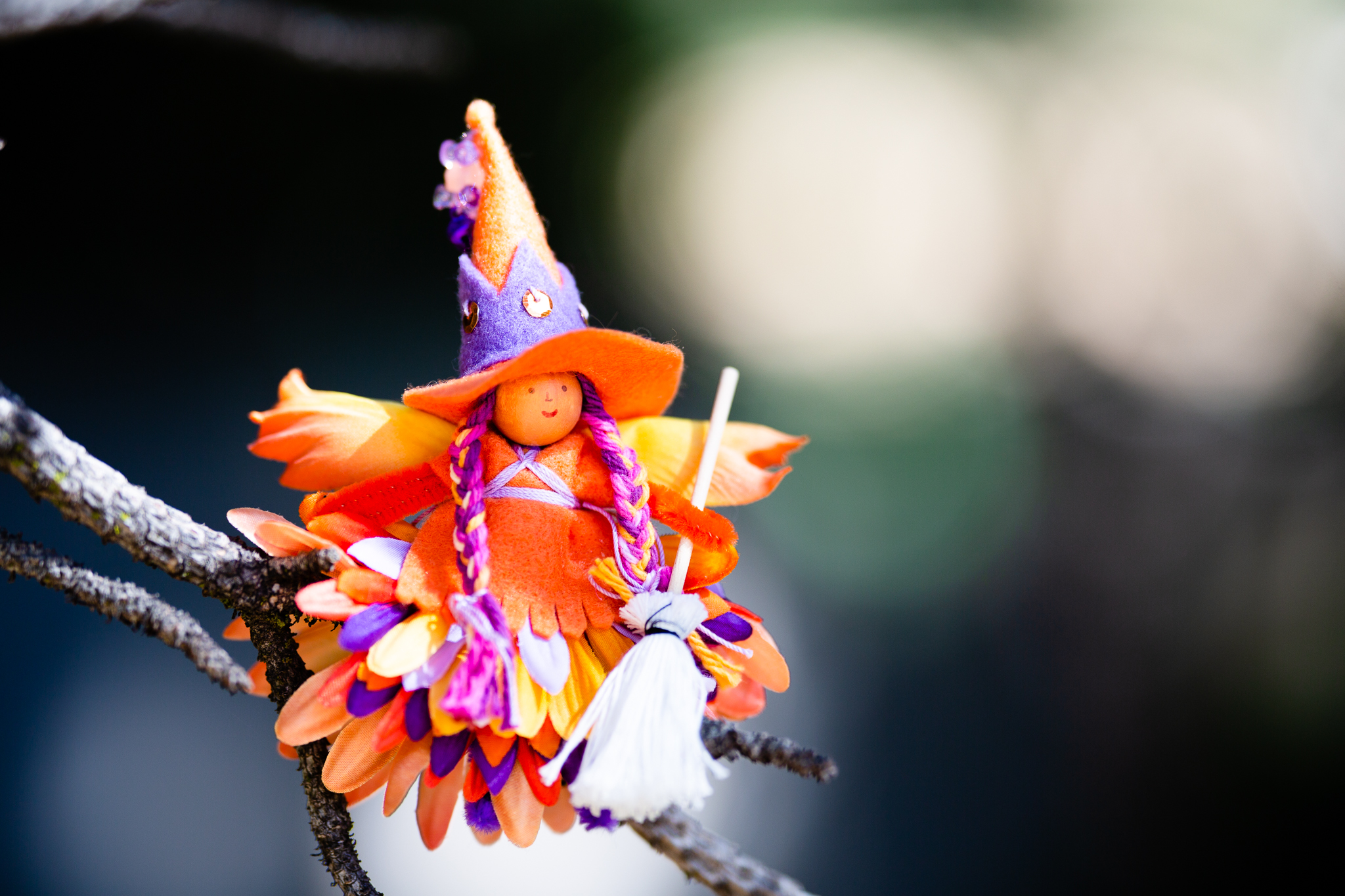 Forest Fairy Crafts Witch | Fairy doll made by Lenka Vodicka-Paredes