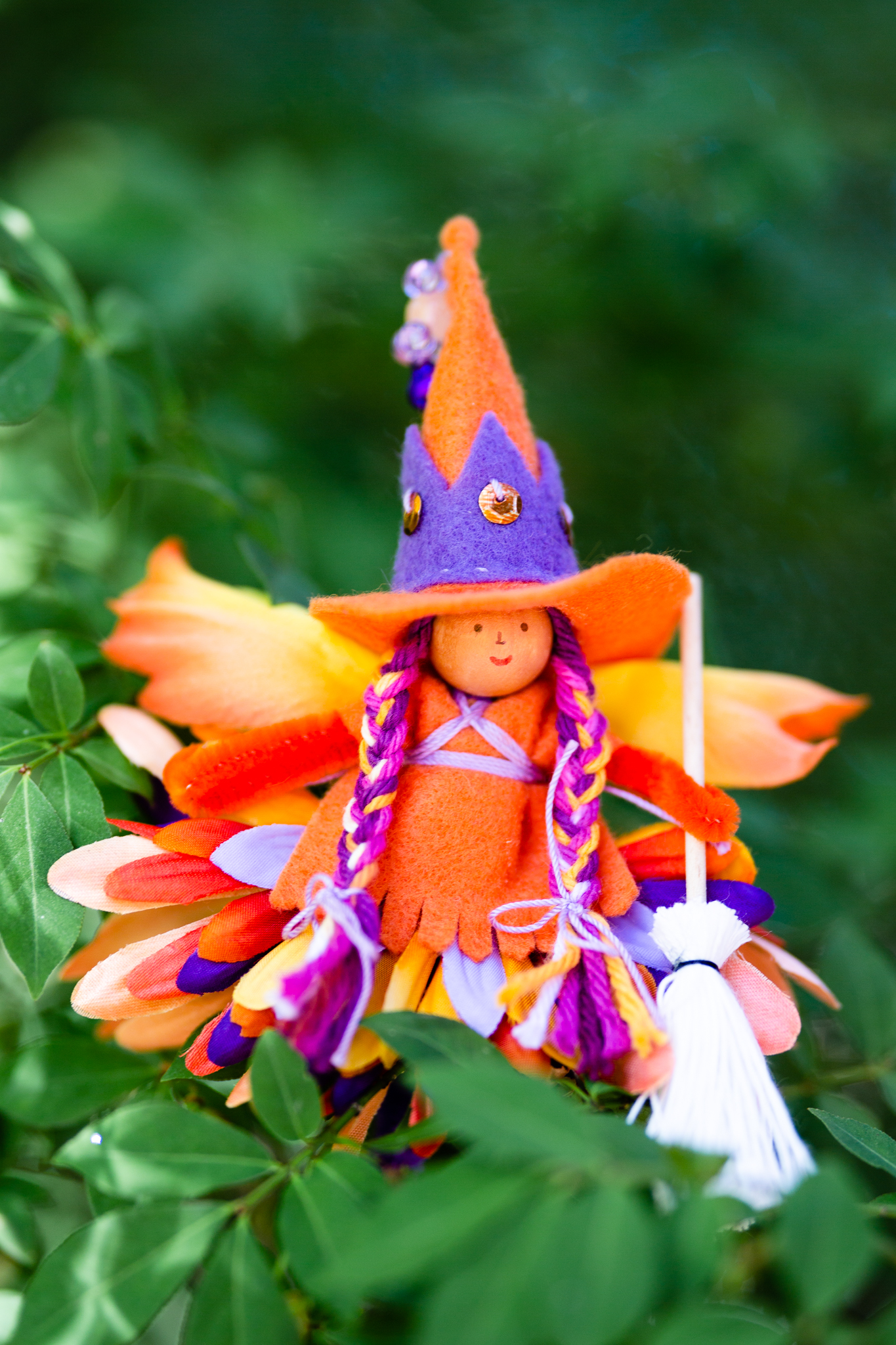 Forest Fairy Crafts Witch | Fairy doll made by Lenka Vodicka-Paredes