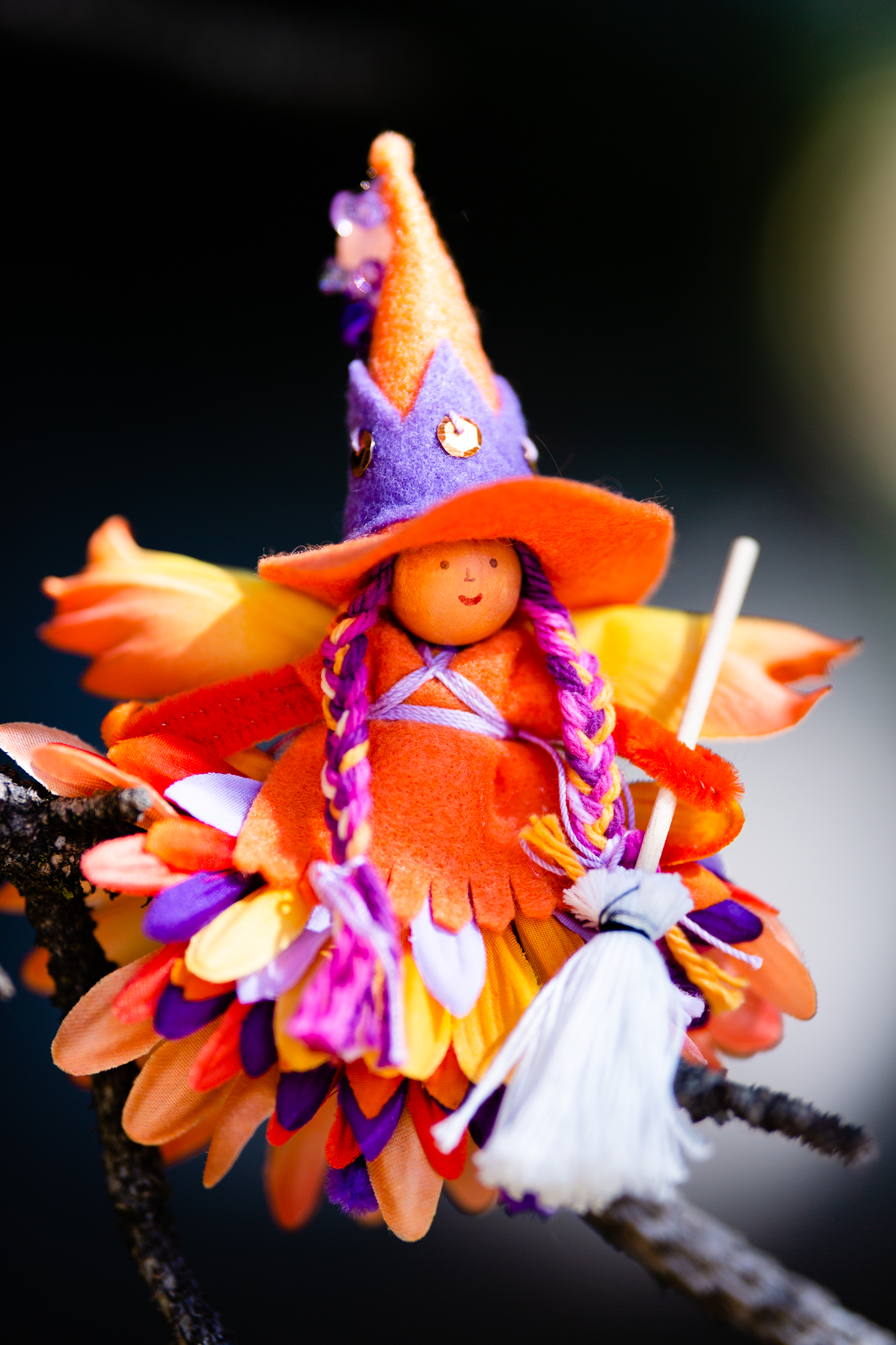 Forest Fairy Crafts Witch | Fairy doll made by Lenka Vodicka-Paredes