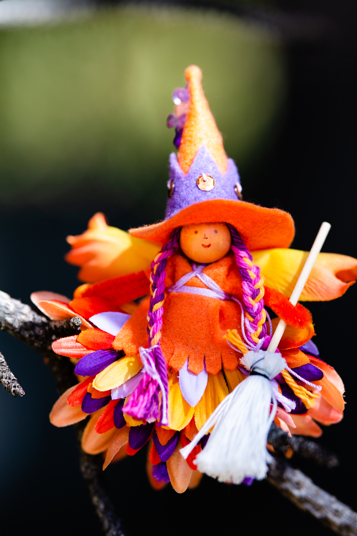 Forest Fairy Crafts Witch | Fairy doll made by Lenka Vodicka-Paredes