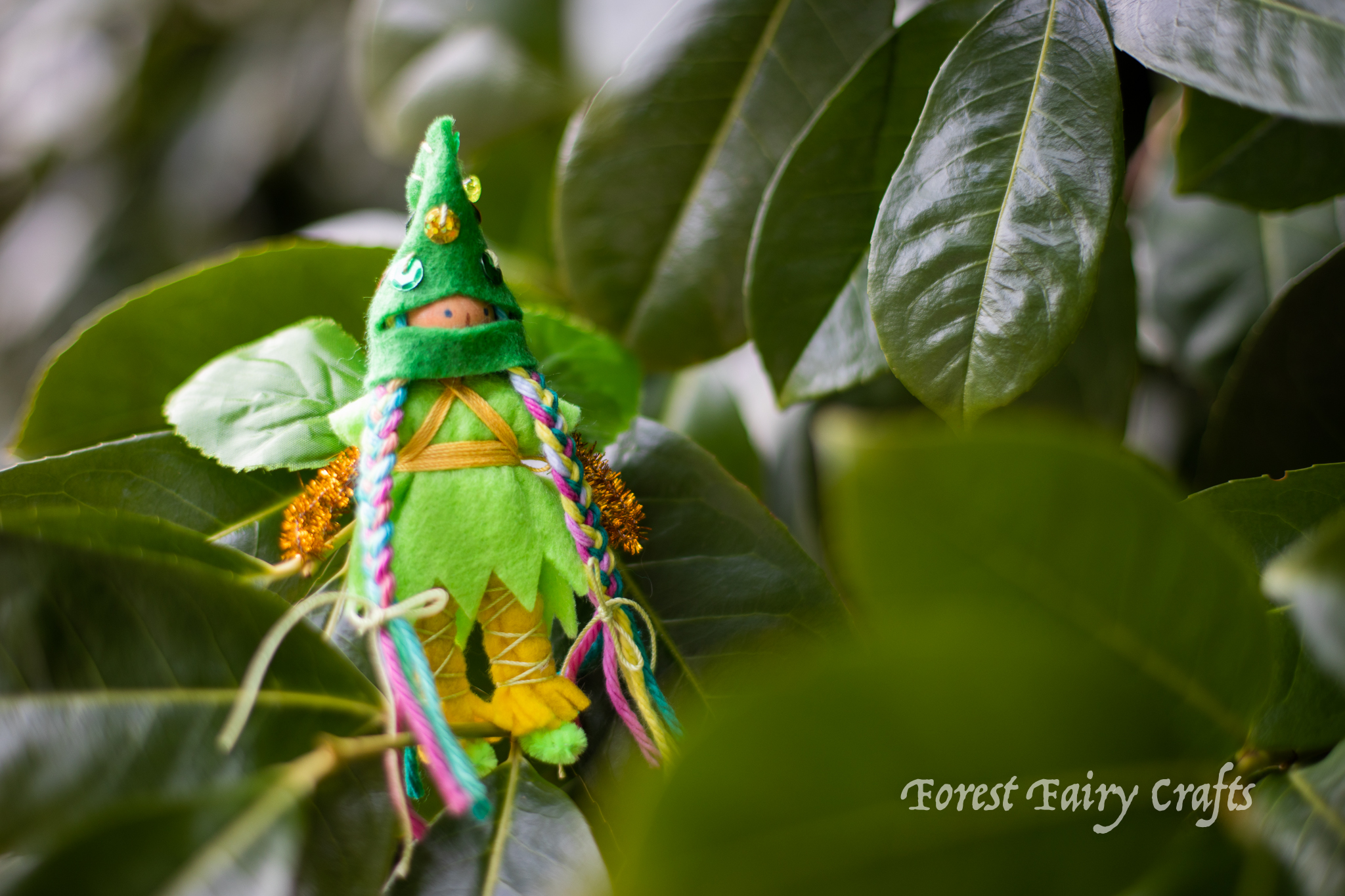 Leprechaun Ninja from Forest Fairy Crafts by Lenka Vodicka-Paredes and Asia Currie