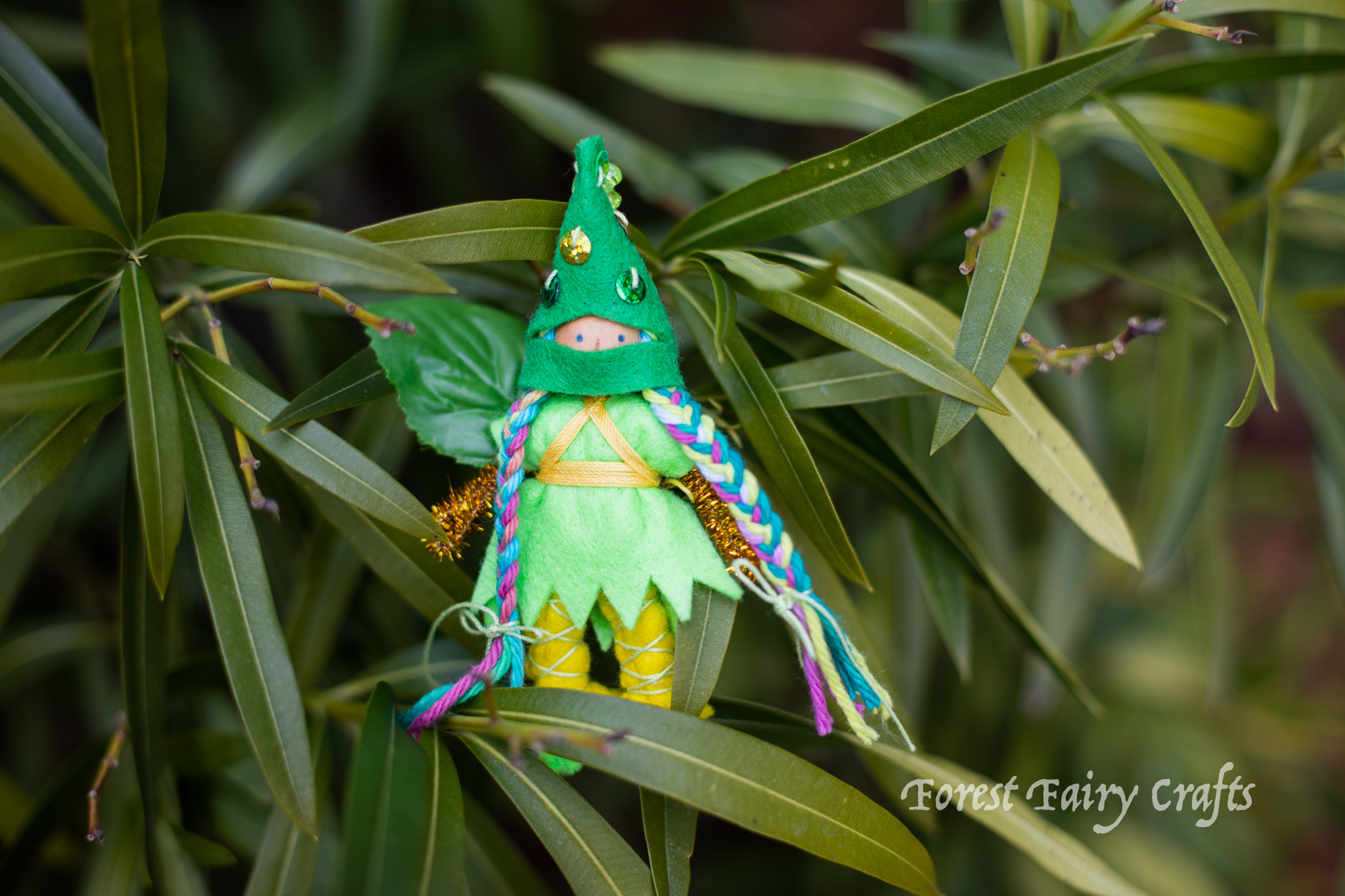 Leprechaun Ninja from Forest Fairy Crafts by Lenka Vodicka-Paredes and Asia Currie