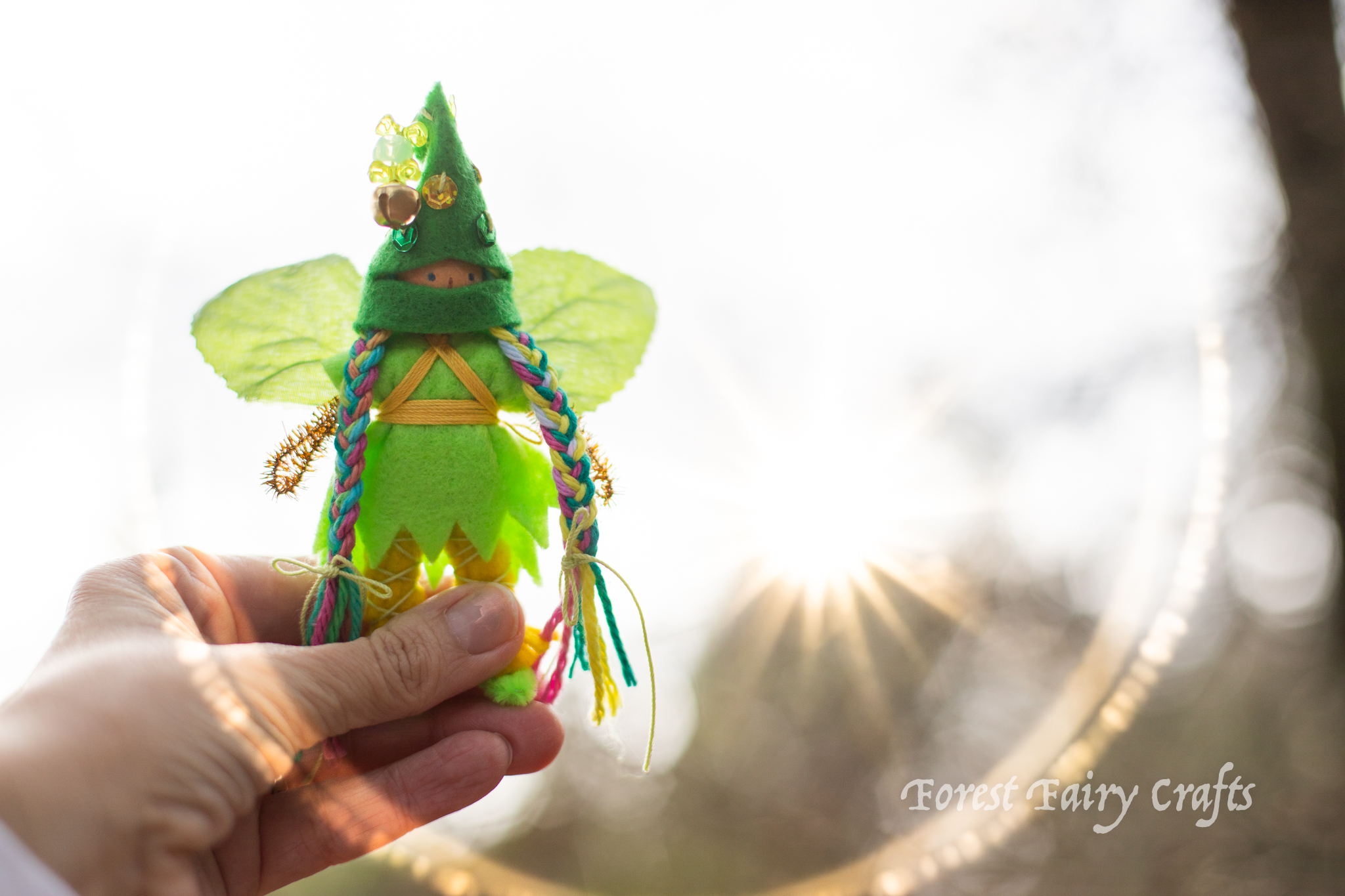 Leprechaun Ninja from Forest Fairy Crafts by Lenka Vodicka-Paredes and Asia Currie