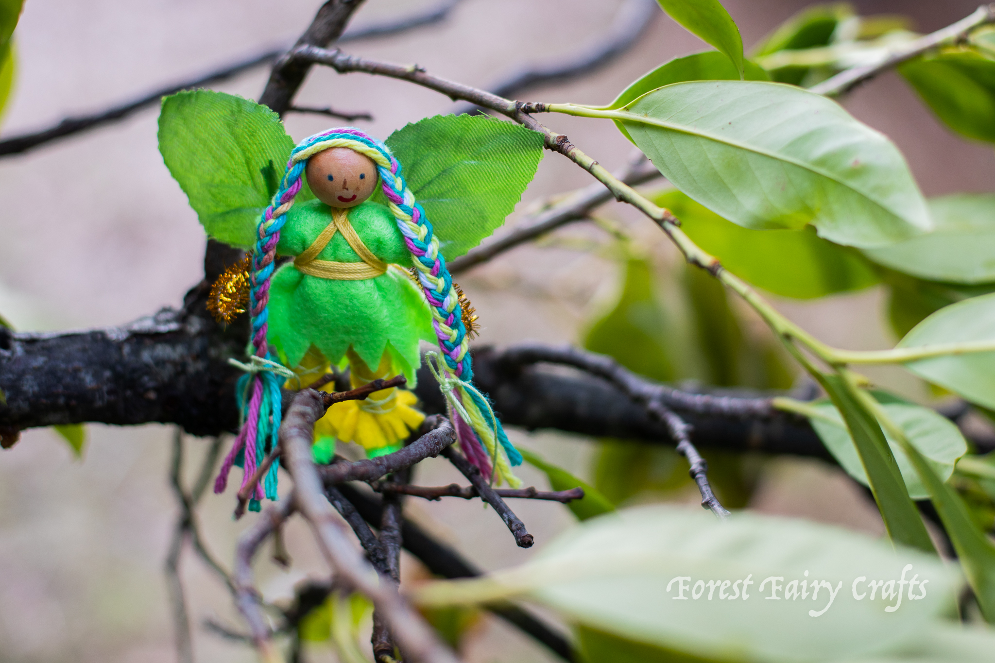 Leprechaun Ninja from Forest Fairy Crafts by Lenka Vodicka-Paredes and Asia Currie