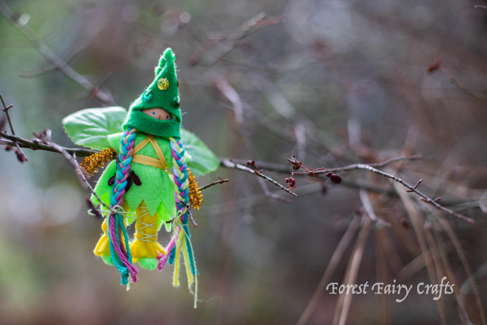 Leprechaun Ninja from Forest Fairy Crafts by Lenka Vodicka-Paredes and Asia Currie