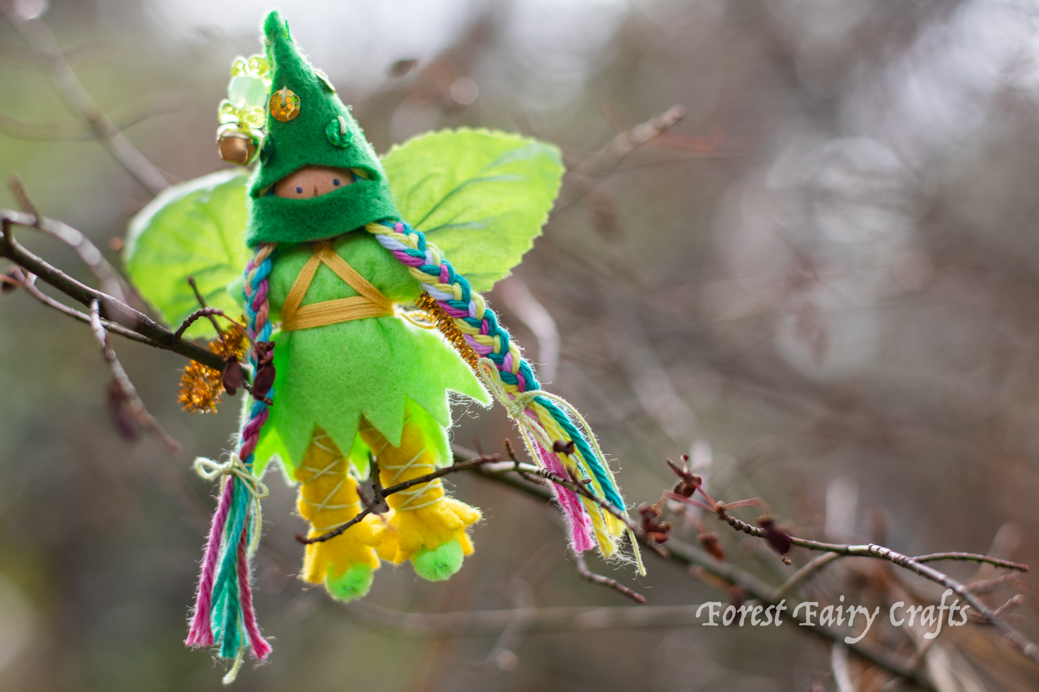 Leprechaun Ninja from Forest Fairy Crafts by Lenka Vodicka-Paredes and Asia Currie