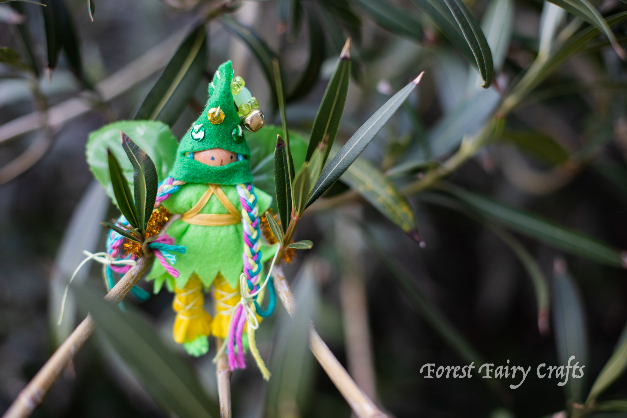 Leprechaun Ninja from Forest Fairy Crafts by Lenka Vodicka-Paredes and Asia Currie