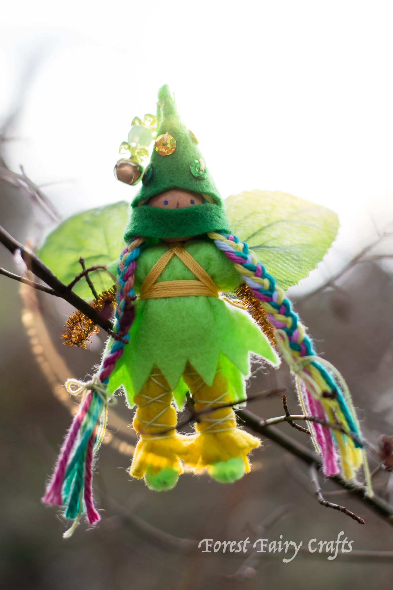 Leprechaun Ninja from Forest Fairy Crafts by Lenka Vodicka-Paredes and Asia Currie