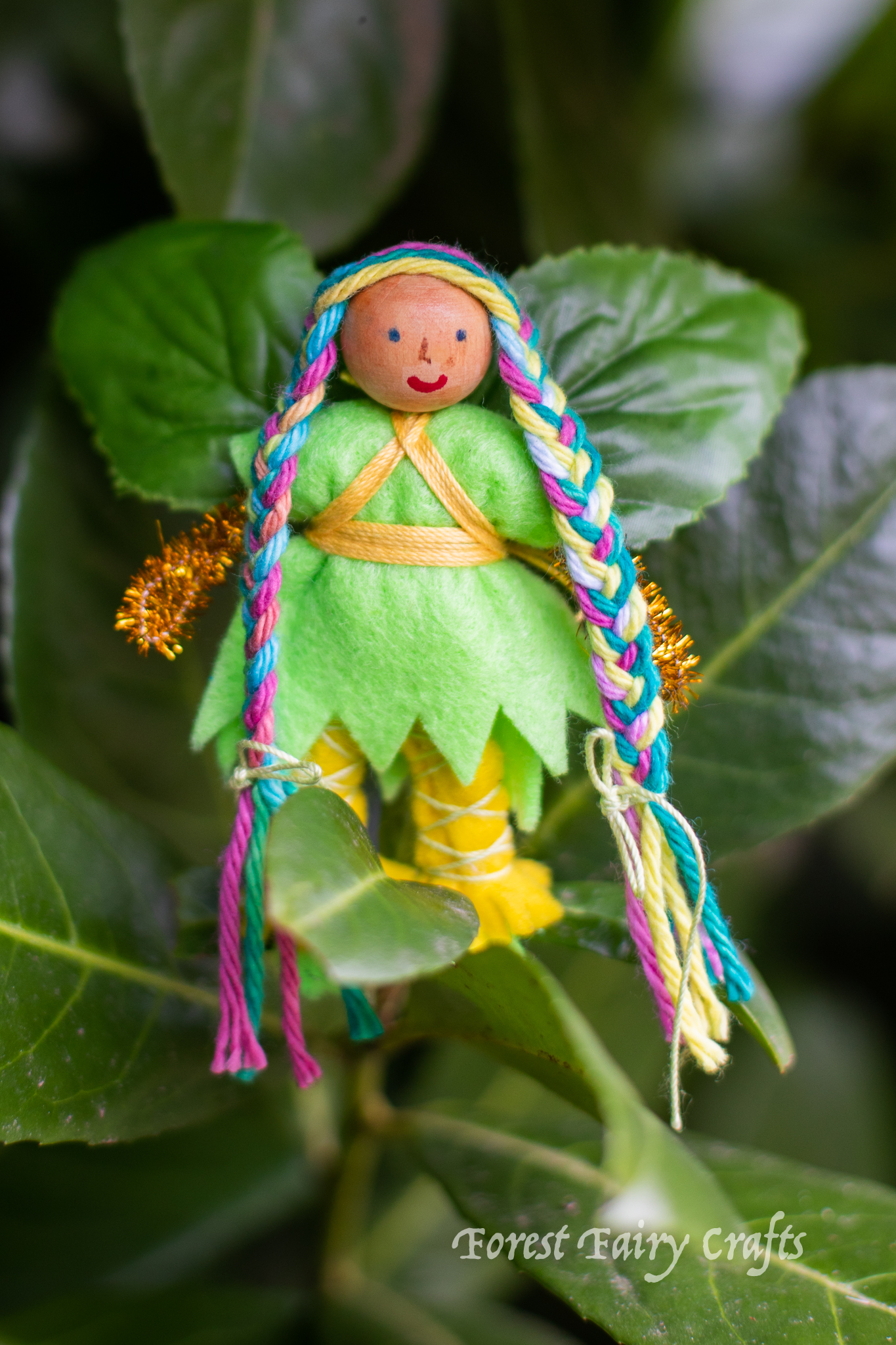 Leprechaun Ninja from Forest Fairy Crafts by Lenka Vodicka-Paredes and Asia Currie