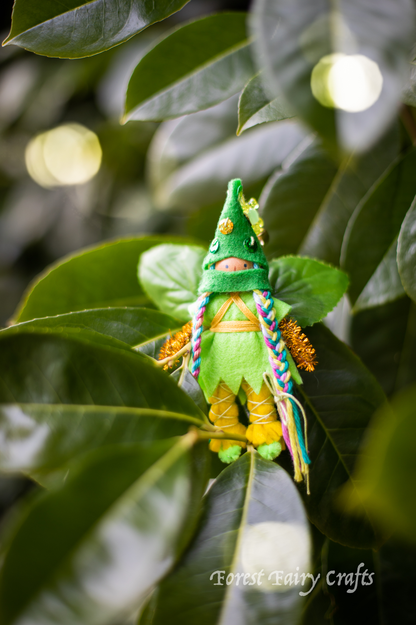 Leprechaun Ninja from Forest Fairy Crafts by Lenka Vodicka-Paredes and Asia Currie