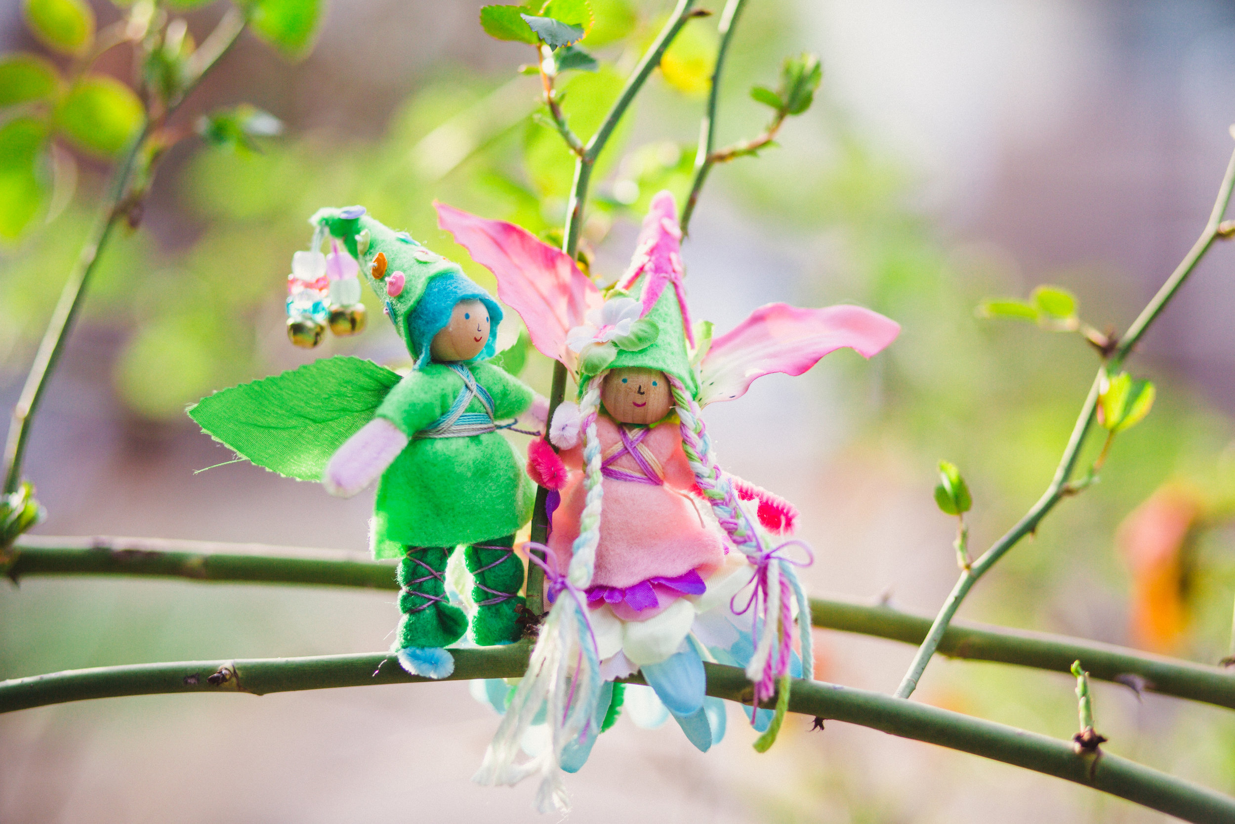 Forest Fairy Crafts in Spring