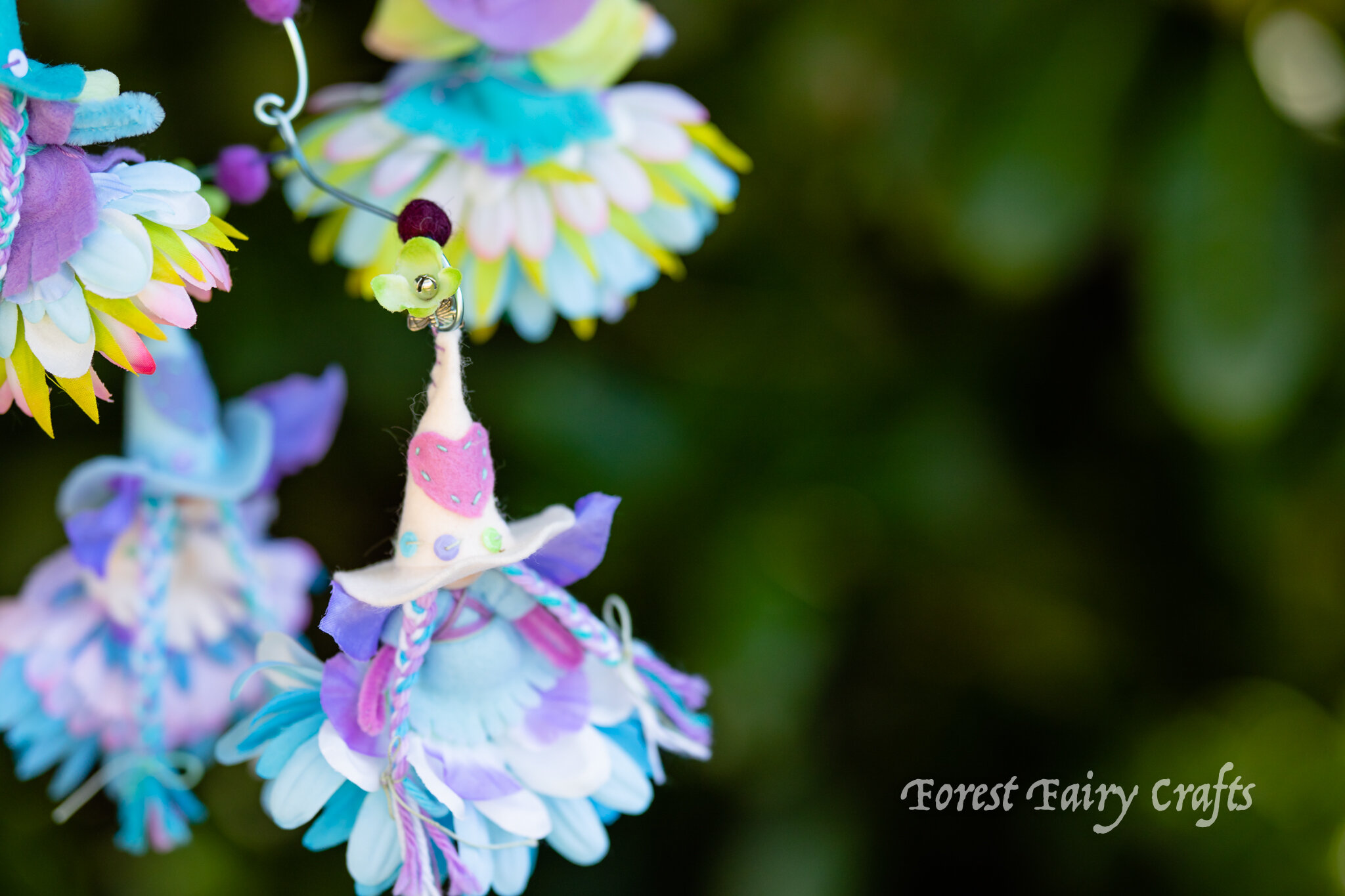 Fairy witch | Directions are in the Forest Fairy Crafts book by Lenka Vodicka-Paredes and Asia Currie