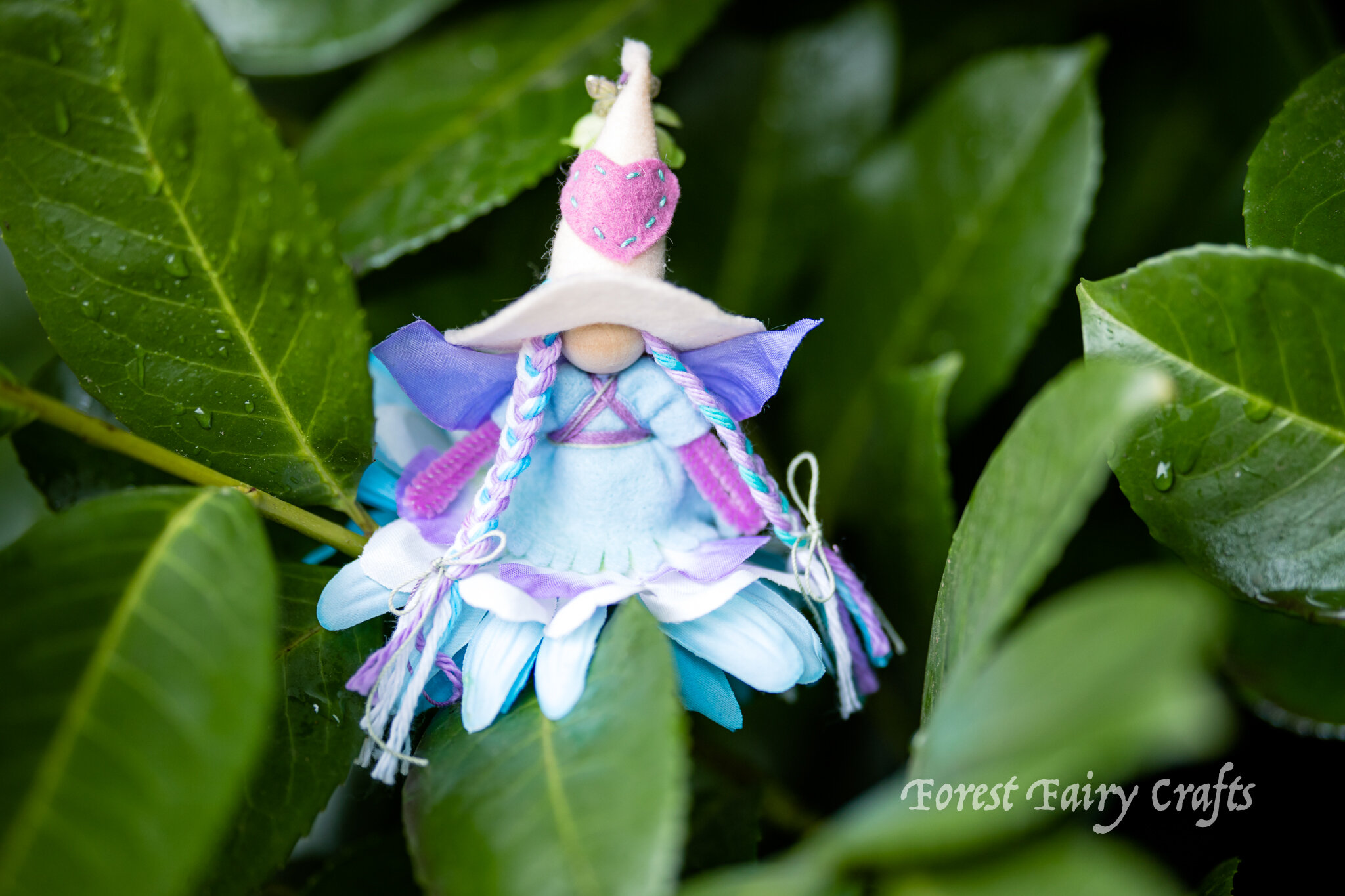 Fairy witch | Directions are in the Forest Fairy Crafts book by Lenka Vodicka-Paredes and Asia Currie