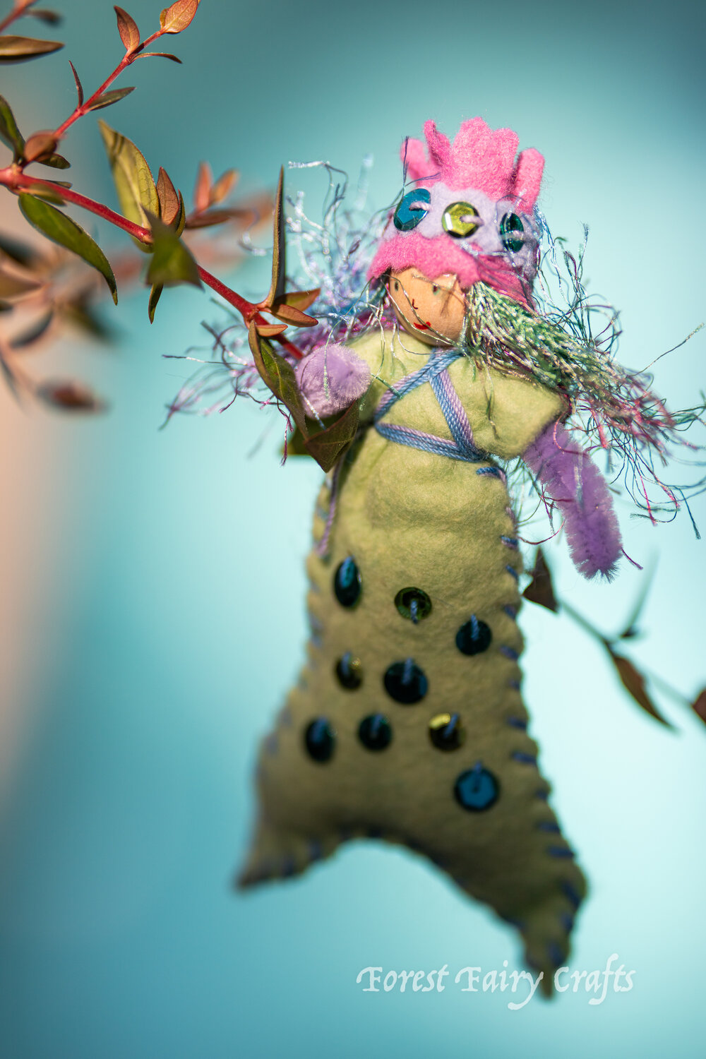 Summer Mermaid by Lenka Vodicka of Forest Fairy Crafts by Lenka Vodicka-Paredes and Asia Currie