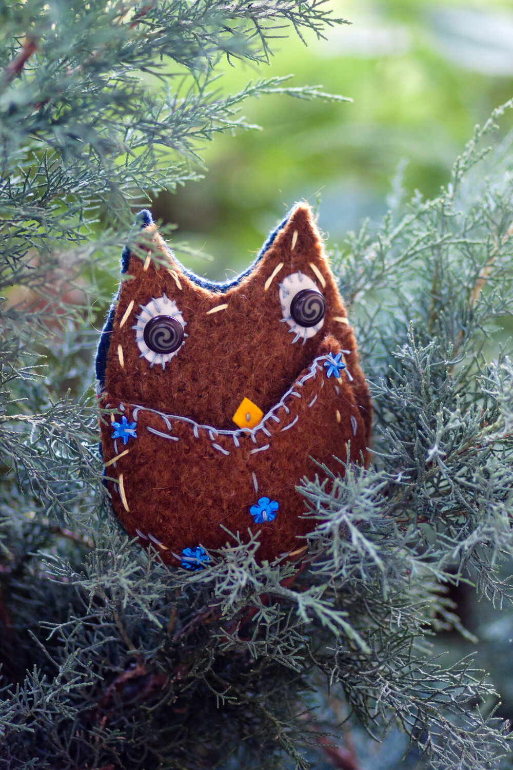 Upcycled Owl and Cat Treasure Keepers to Sew with Children by Forest Fairy Crafts