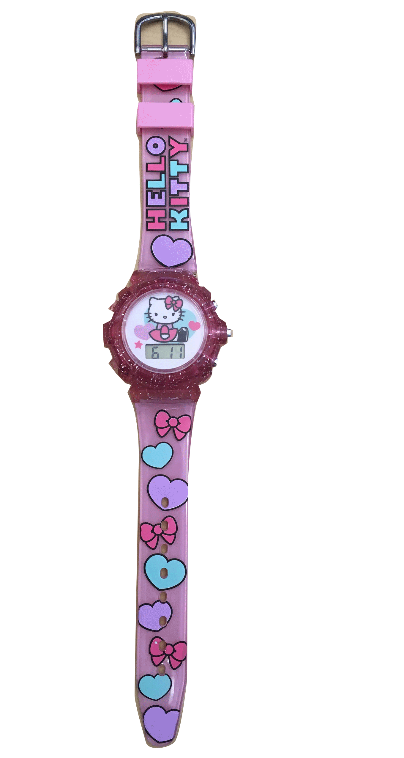 Kids Hello Kitty Light Up Watch Design Rendering