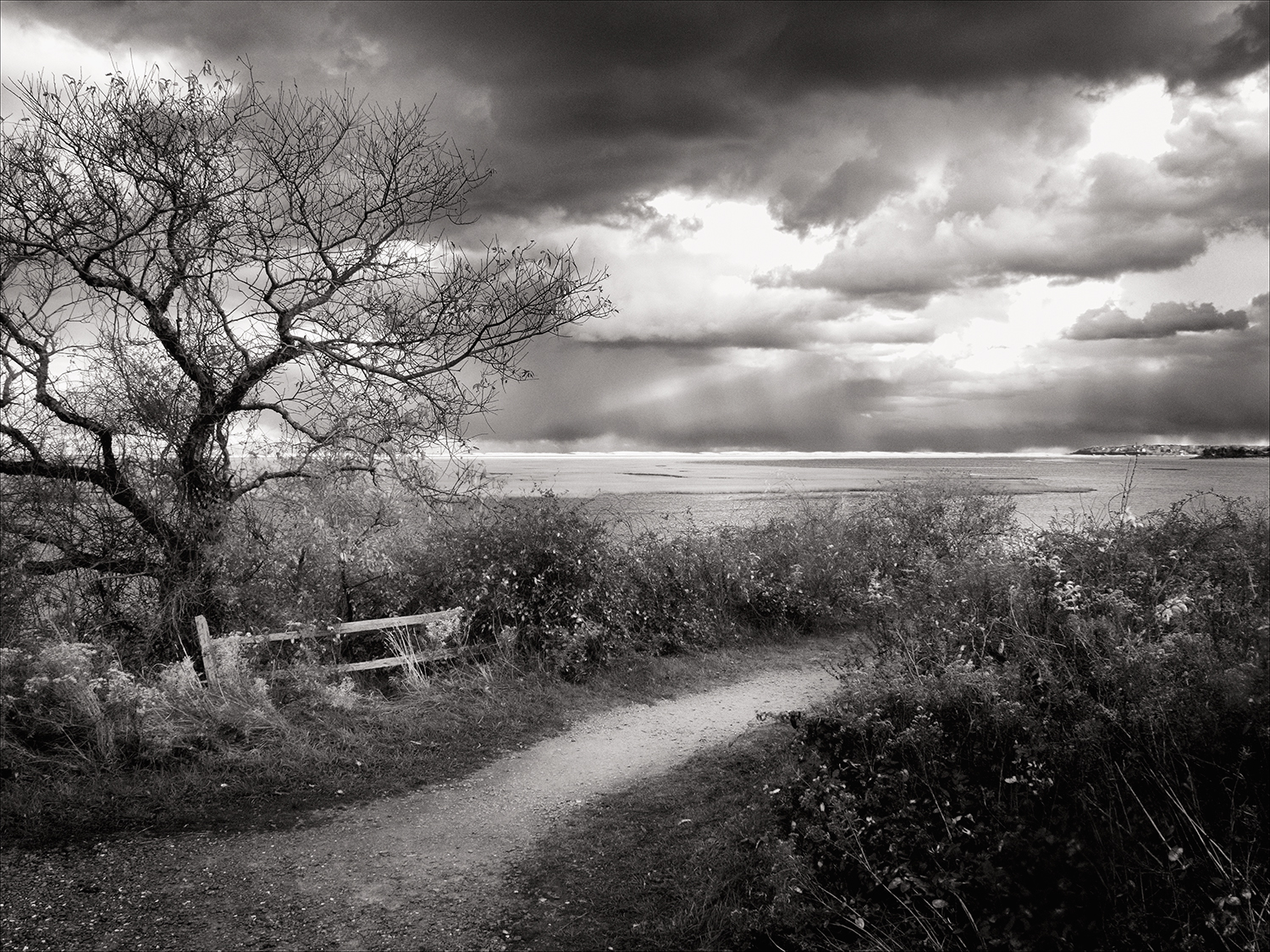 Approaching Storm, Fort Hill