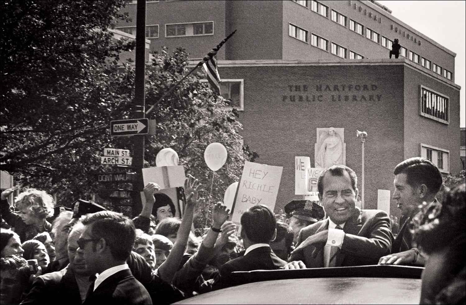 Richard Nixon, Hartford, CT, 1970