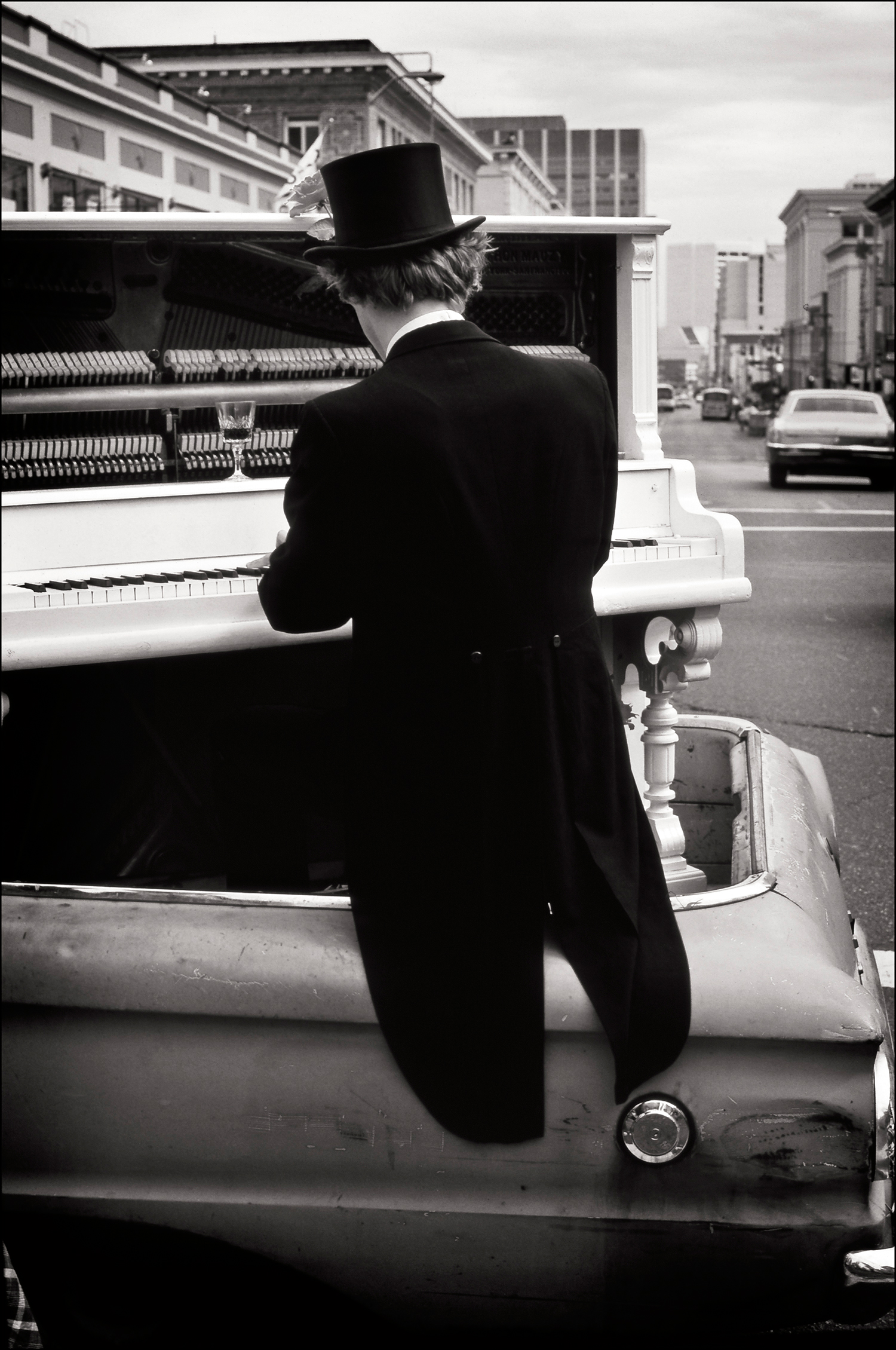 Traveling Pianist, San Francisco, 1971