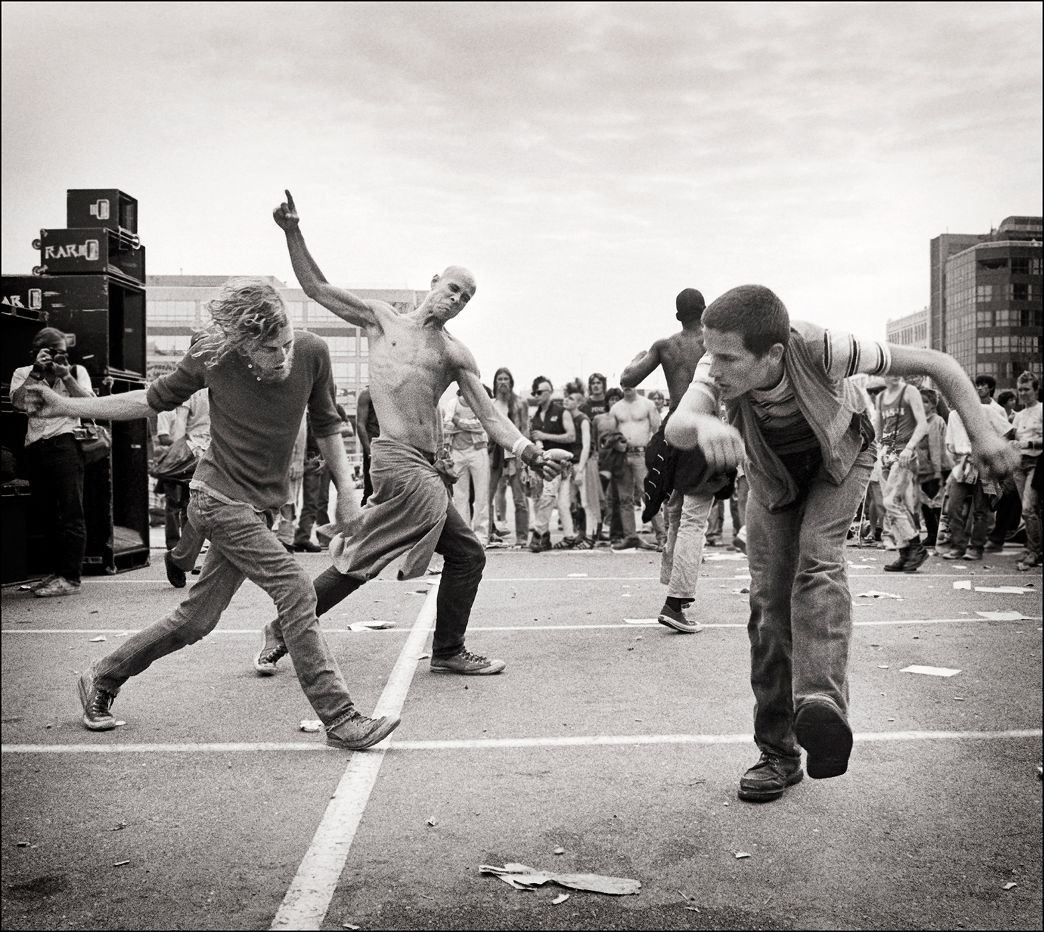 Dancing Skinheads, San Francisco, 1984