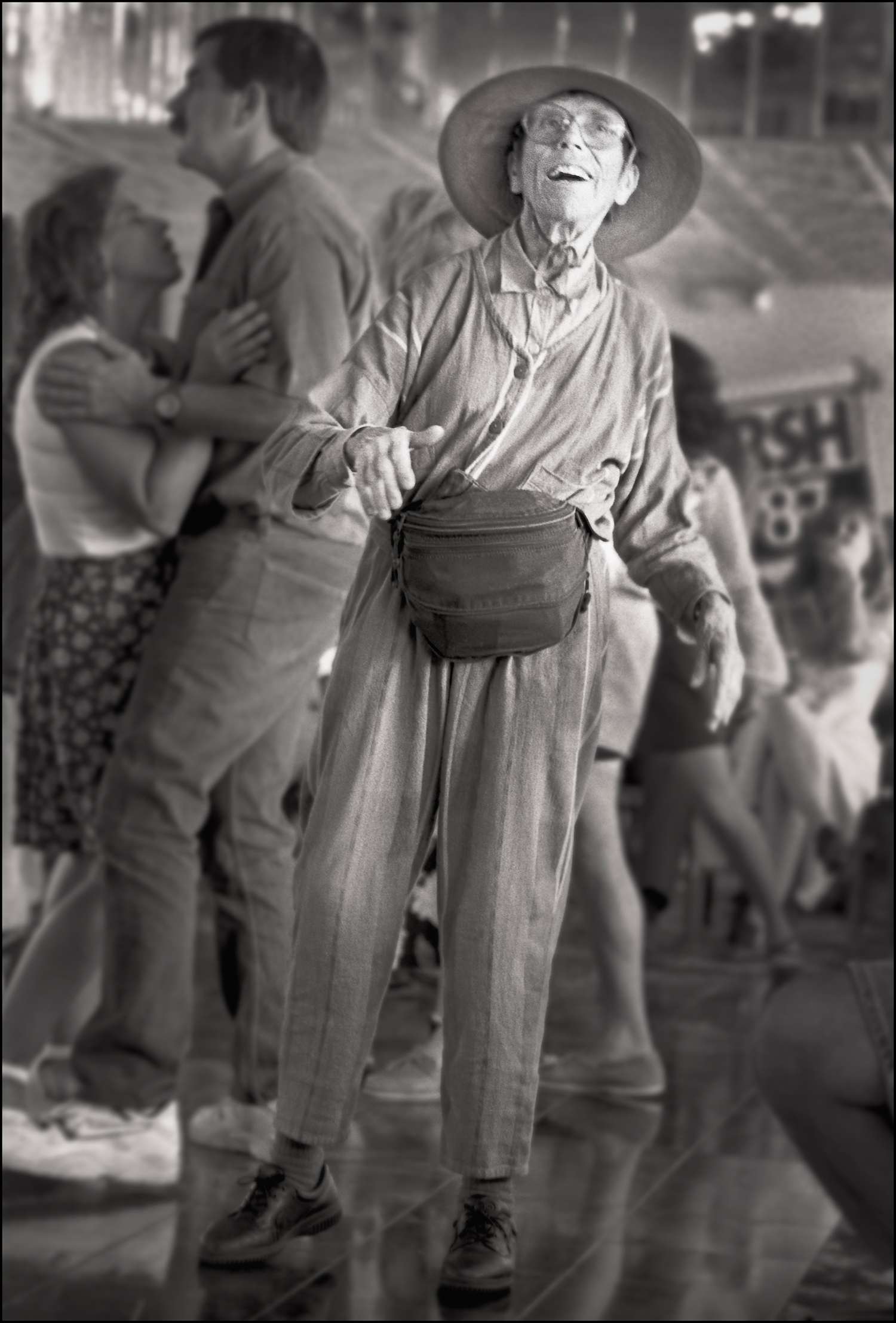 Dancing Grandma, Petaluma, CA, 1995