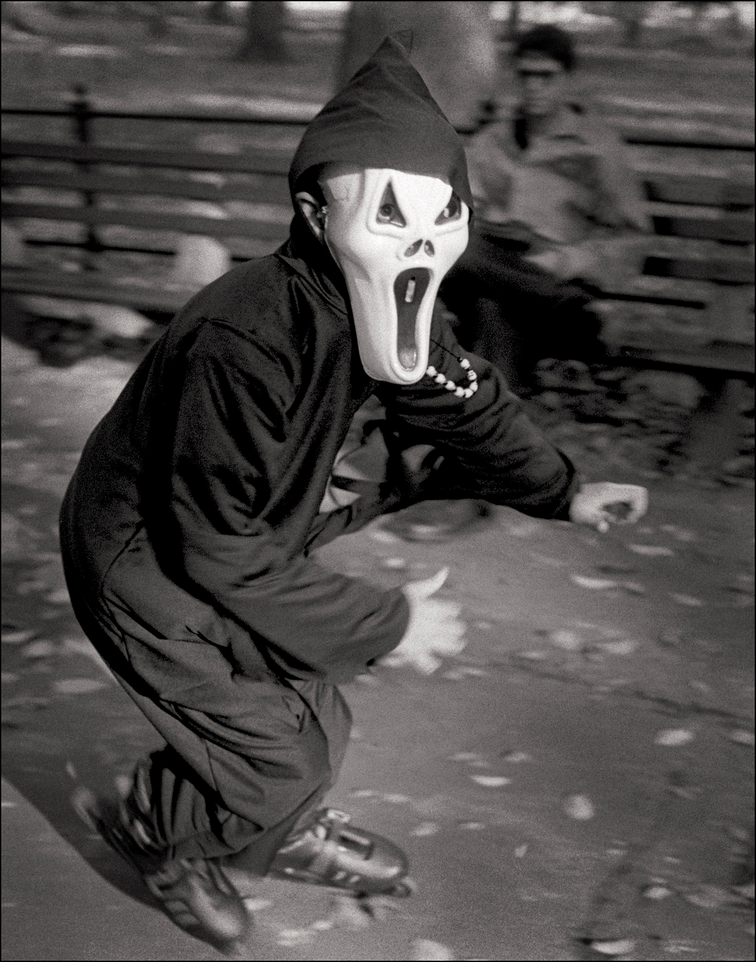 Halloween In Central Park, New York City, 1999