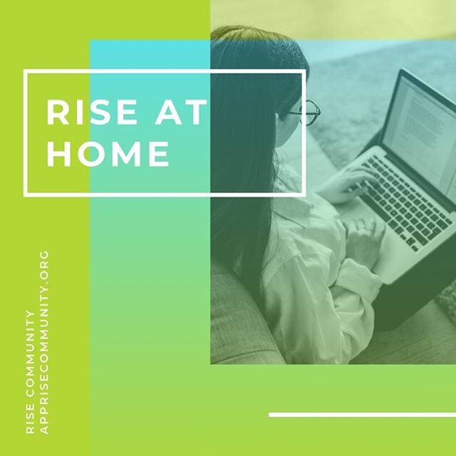 👋🏼 Join us Sunday at 10am &amp; 6pm for Rise at Home! Download the Rise Community App or visit risecommunity.org.