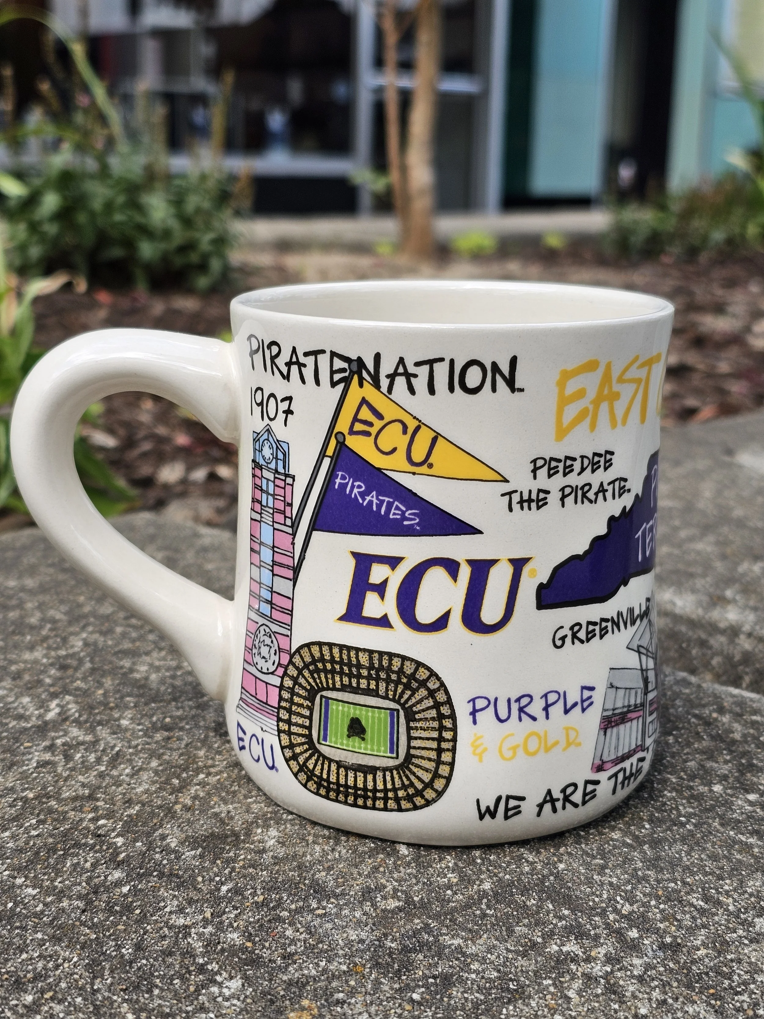College Collection: ECU Mug  Carolina Gift Store