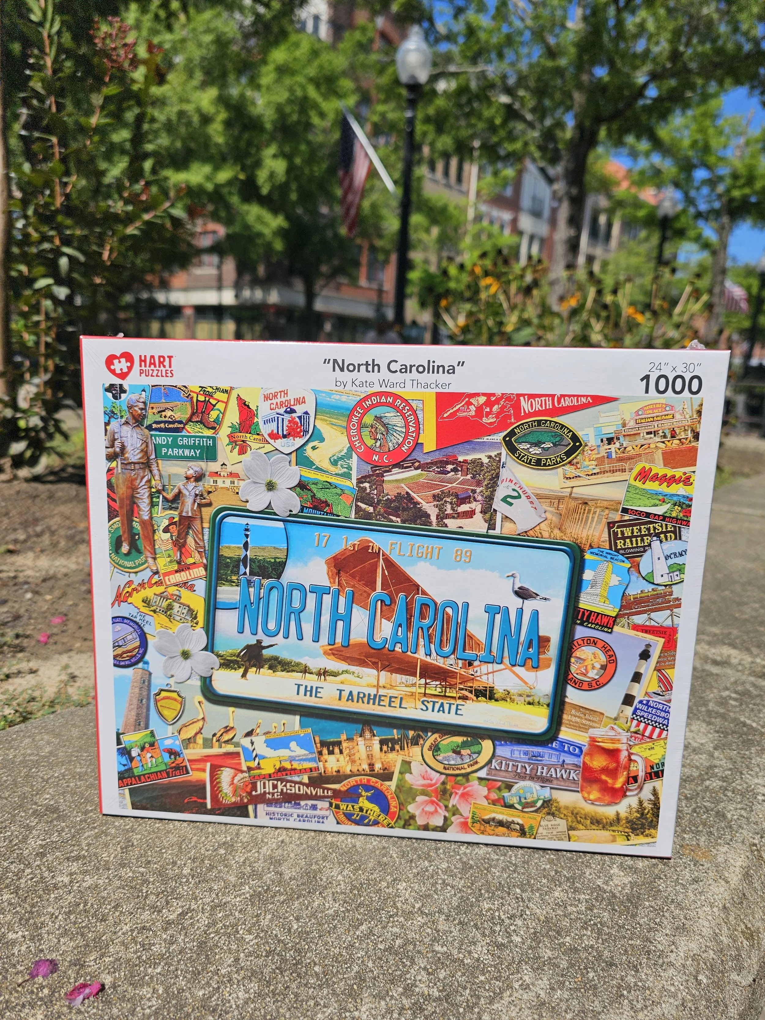 Puzzle - North Carolina License Plate