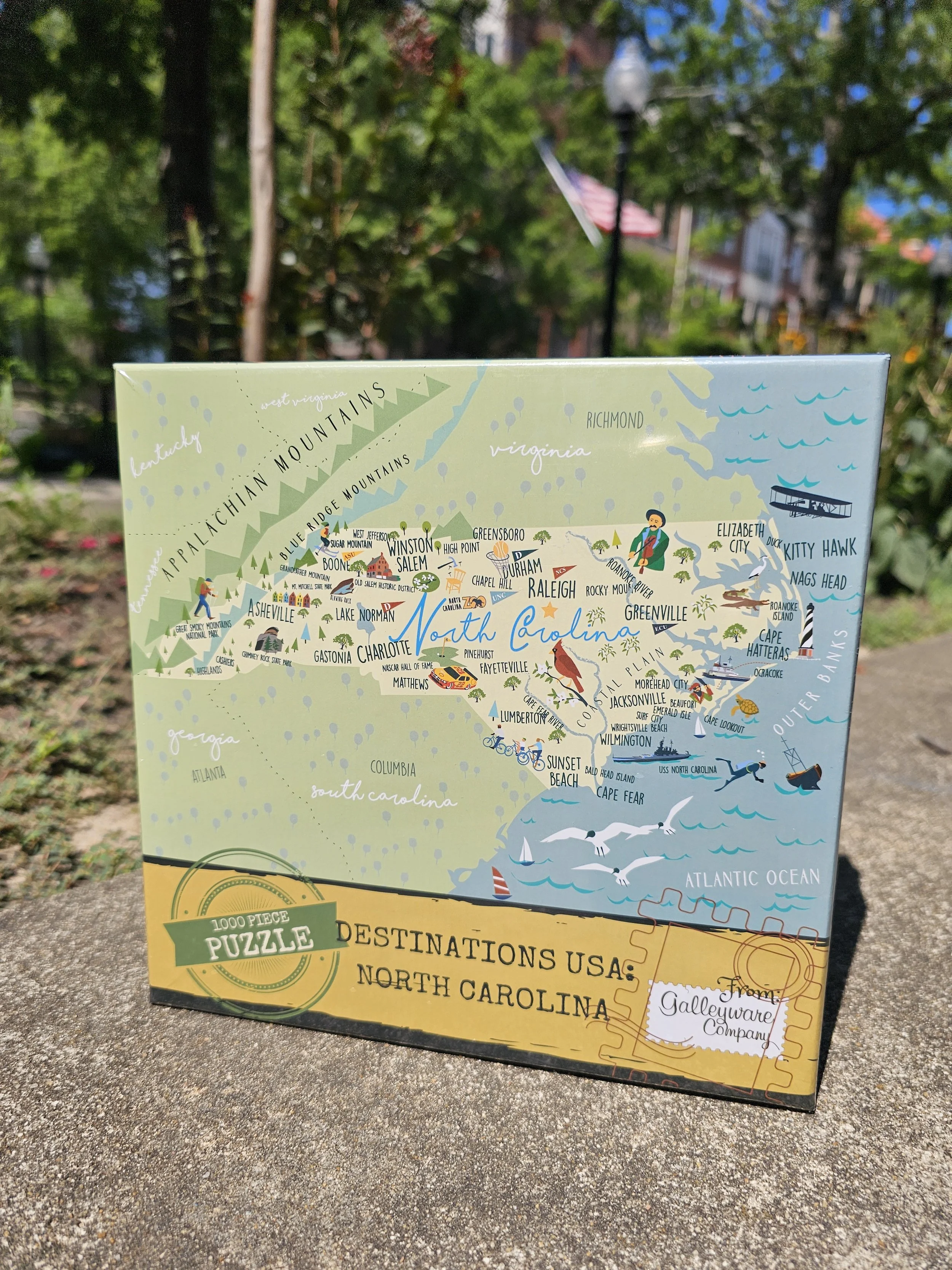 Puzzle - North Carolina Map