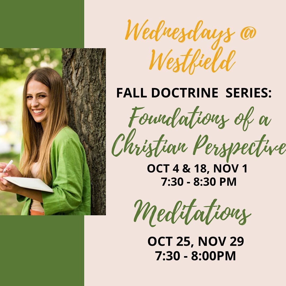 Don&rsquo;t know how to explain why the Church teaches what it does? Feel insecure about talking about your beliefs with your friends? Join us for our fall class and prayer series whoever we&rsquo;ll go down to the foundations of the Christian perspe