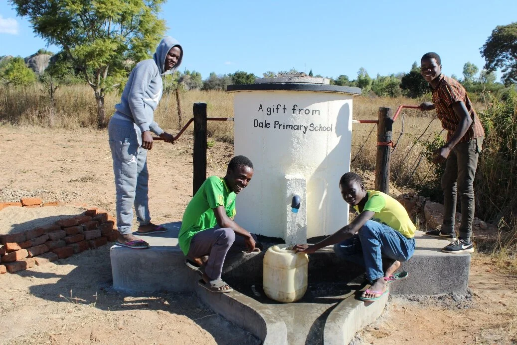 Supporting Water Aid!  Our Well has been built!