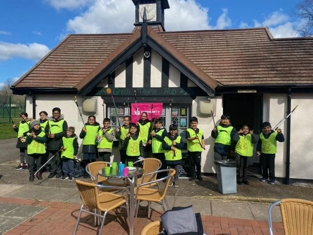 Litter-picking at the Park! 