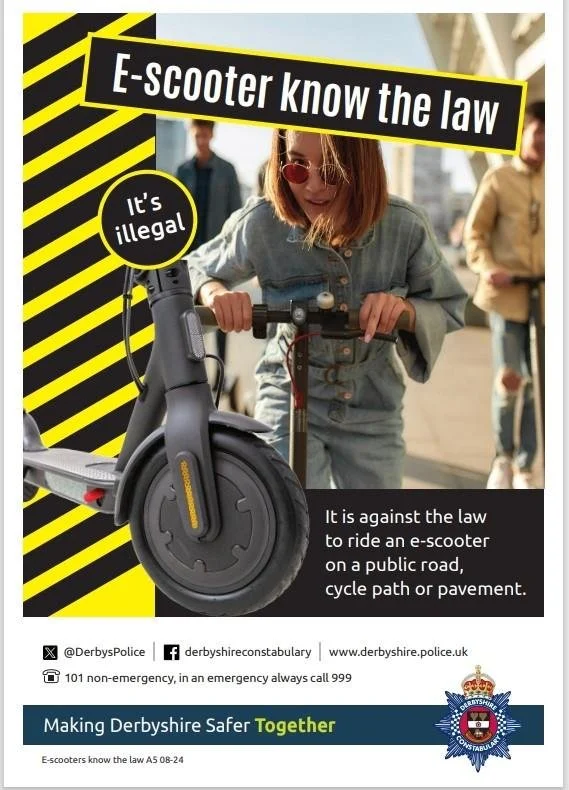 E-scooters: Know the Law!