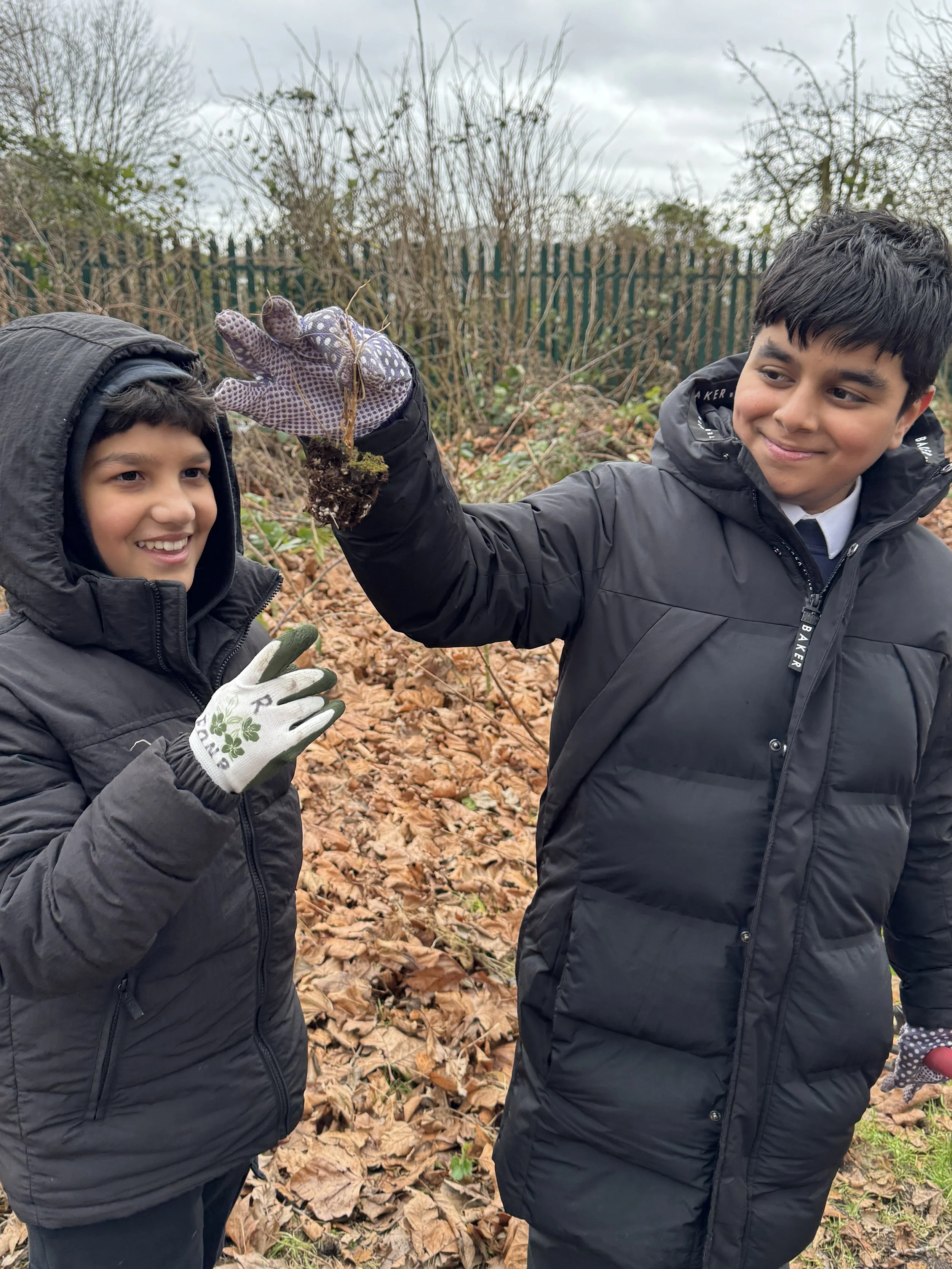 Helping at Normanton Park