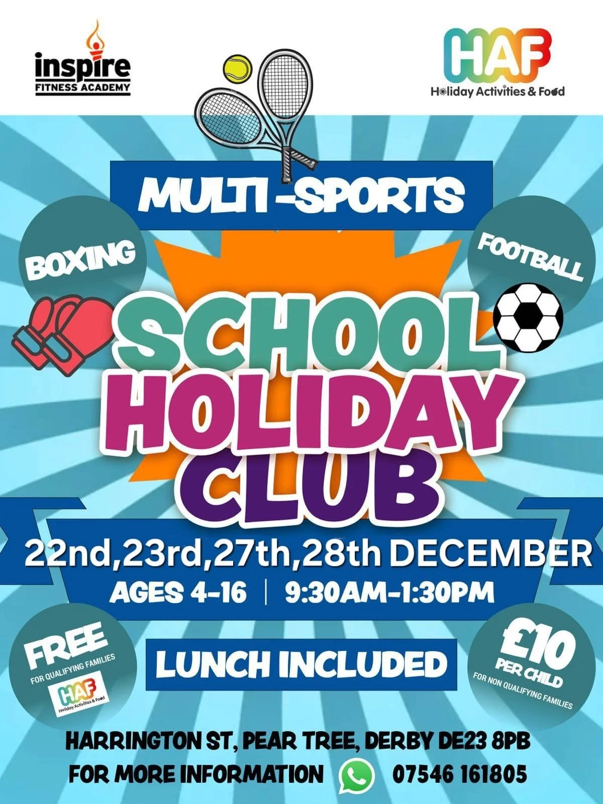 HAF School Holiday Clubs