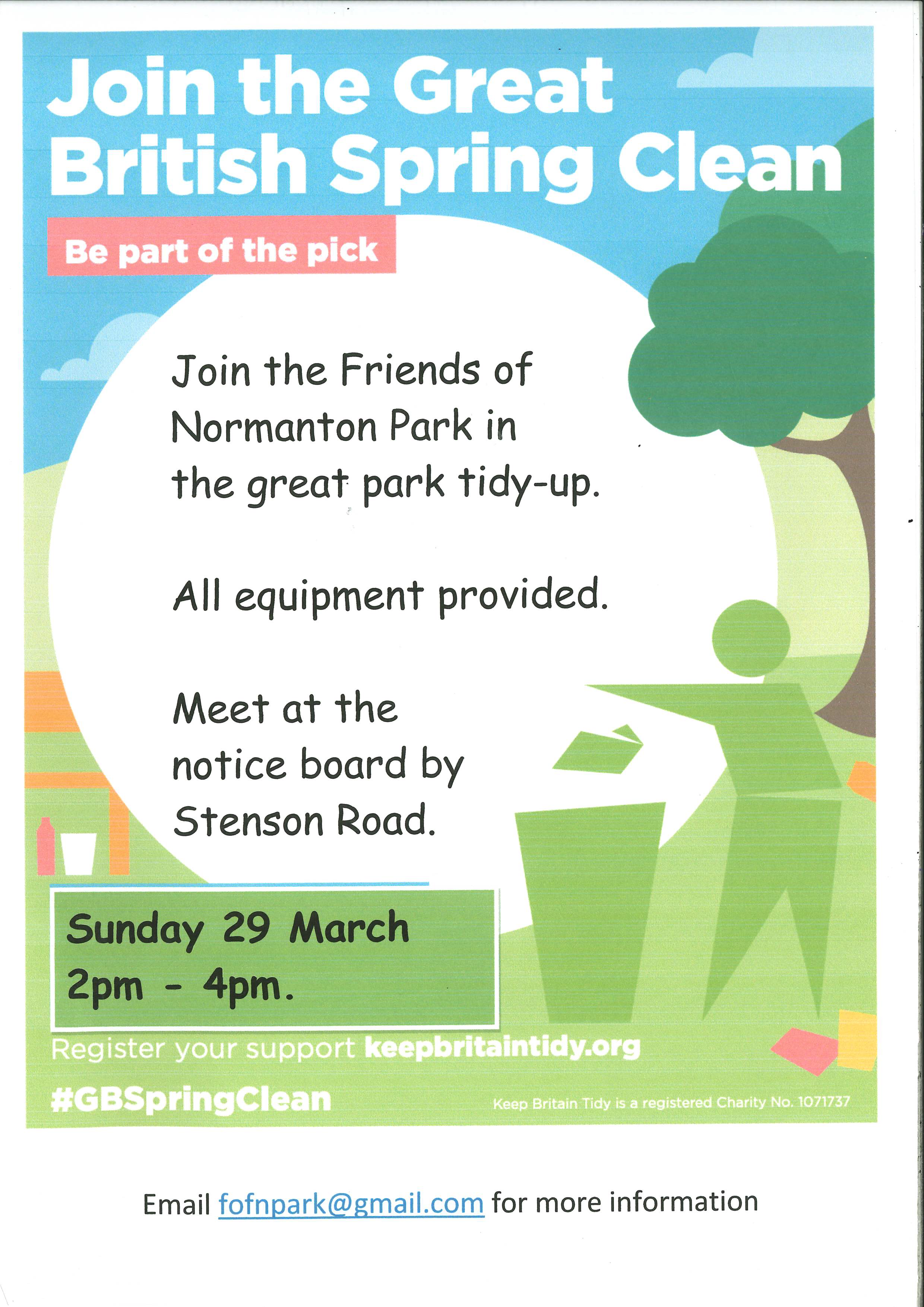 Normanton Park Big Spring Clean