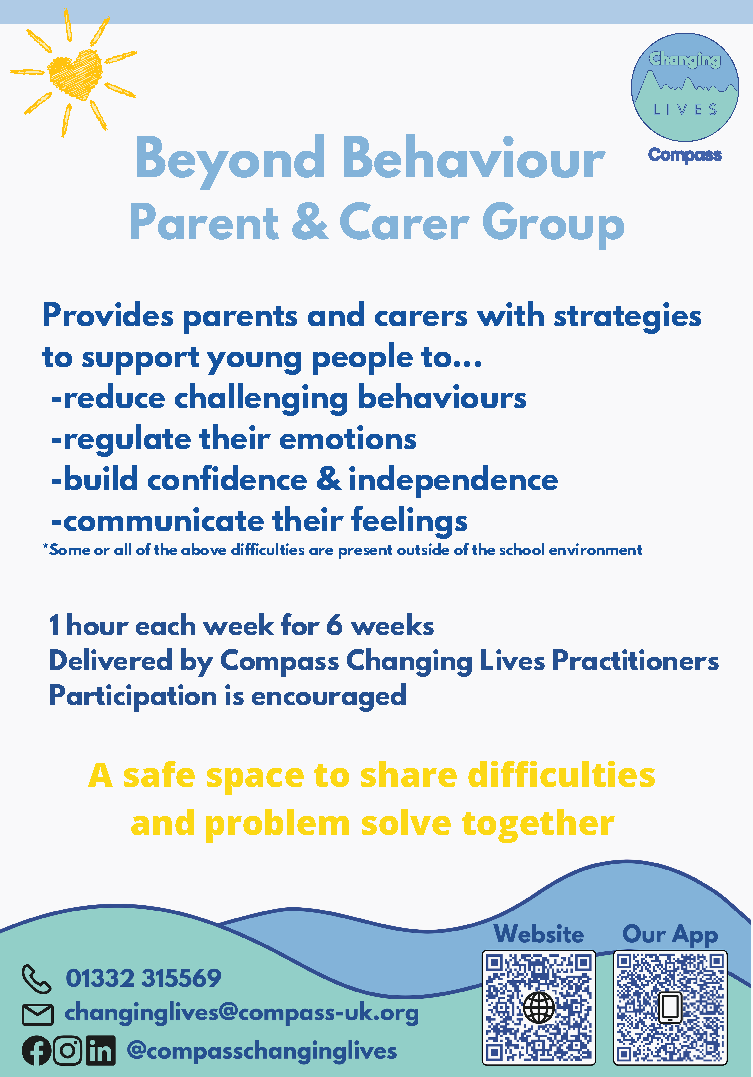 Beyond Behaviour Parent and Carer Group