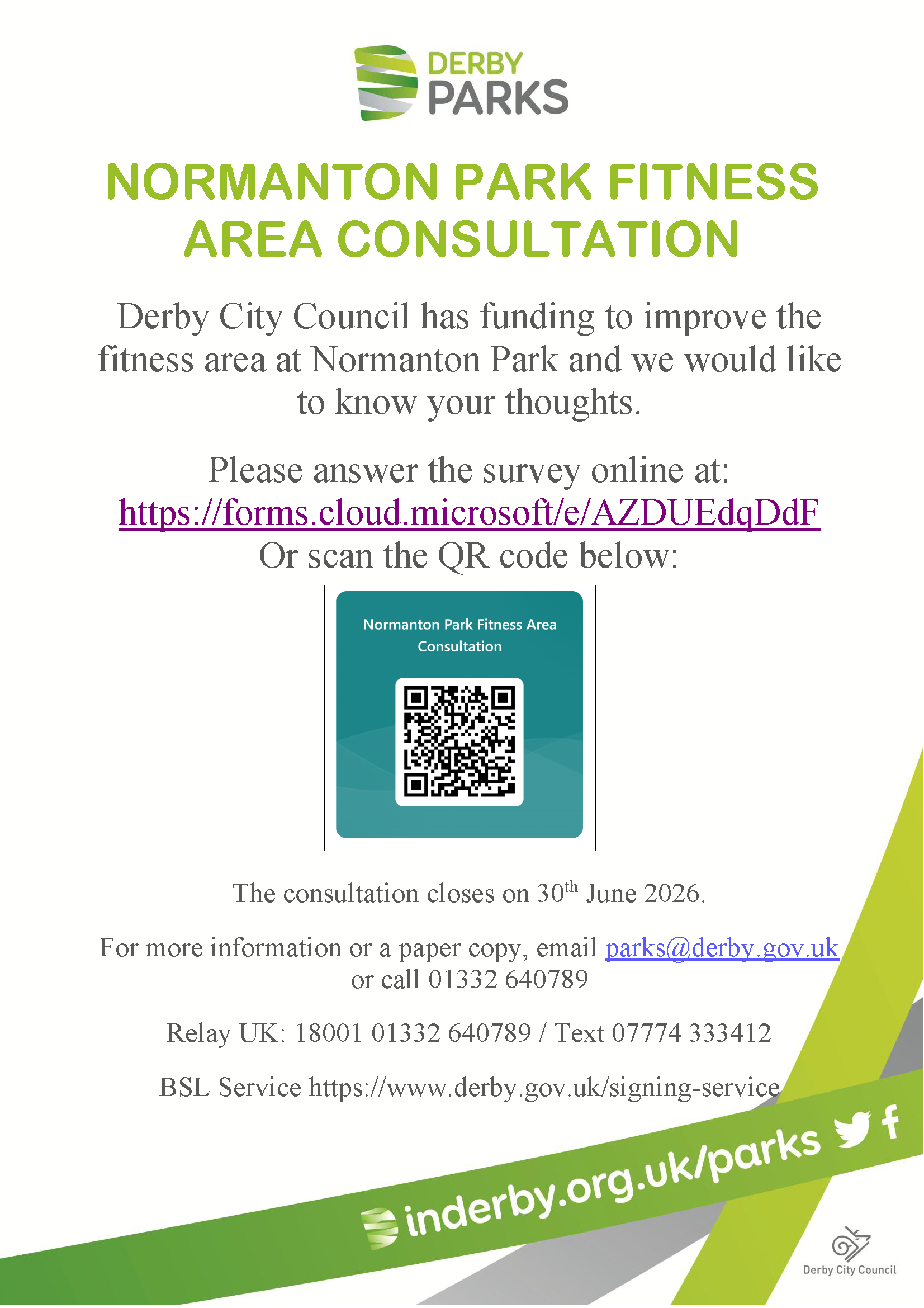 Normanton Park Fitness Survey
