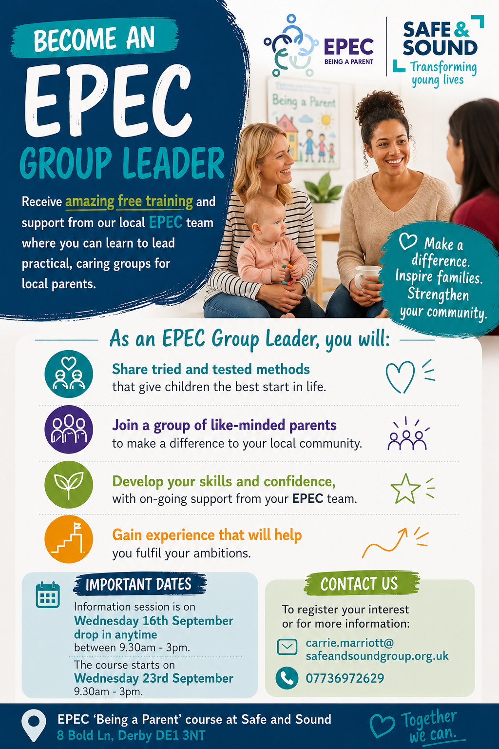 Become an EPEC Group Leader
