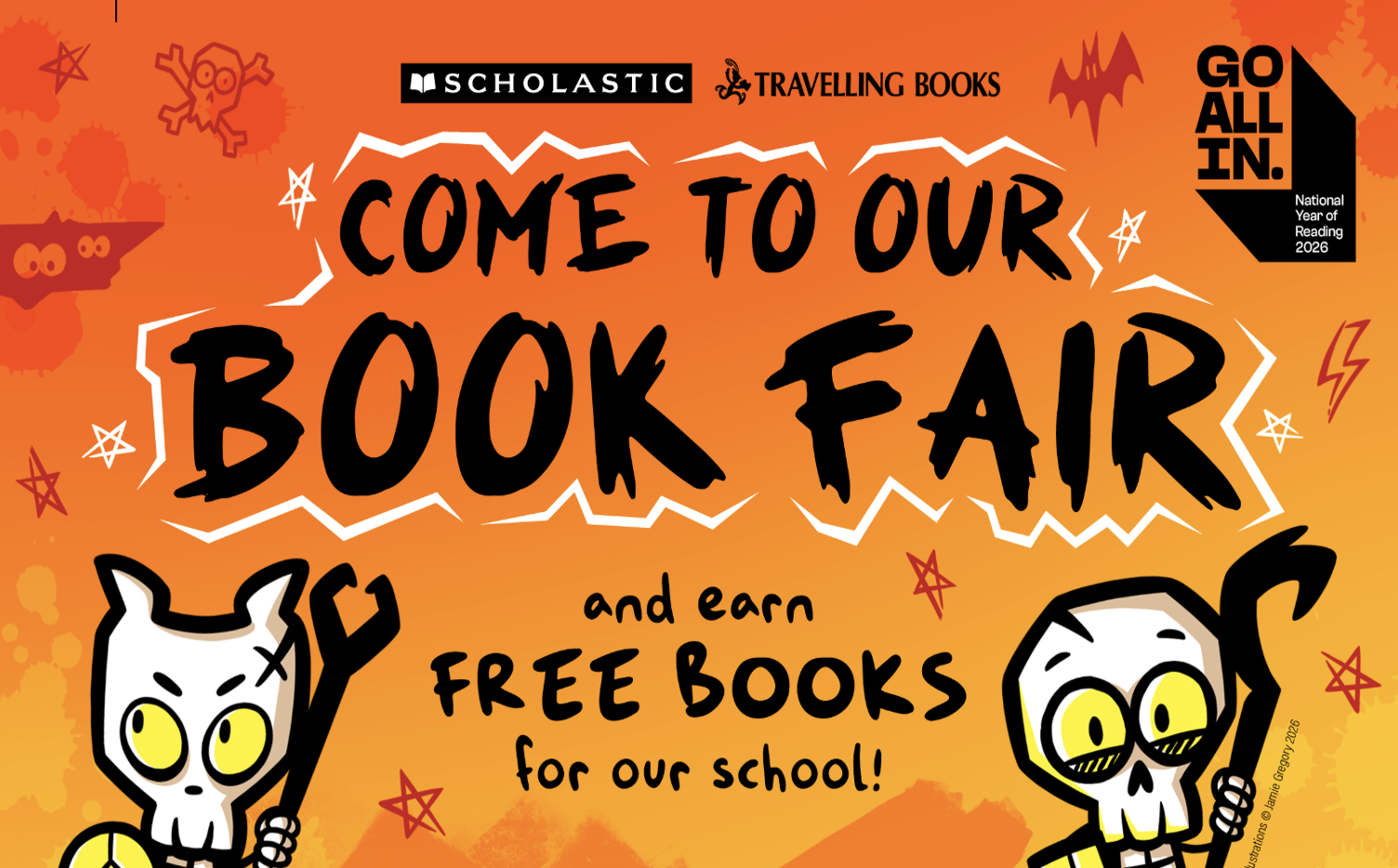 BOOK FAIR! NEXT WEEK!