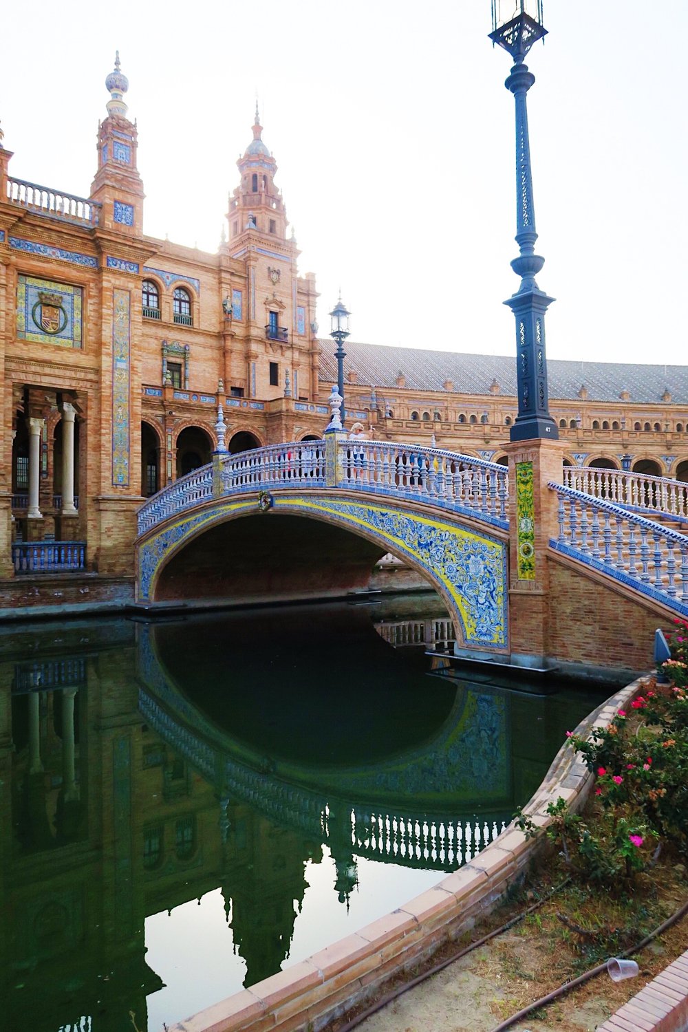 Beautiful portrait Plaza de espana in Seville from Sincerely Yours Susie blog. Photo credit Susie Cormack Bruce