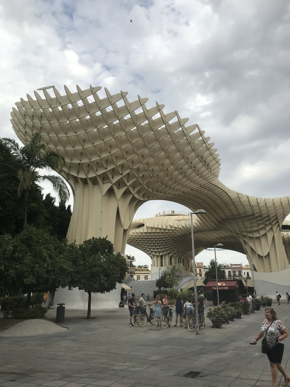 Las Setas in Seville  from Sincerely Yours Susie blog. Photo credit Susie Cormack Bruce.JPG