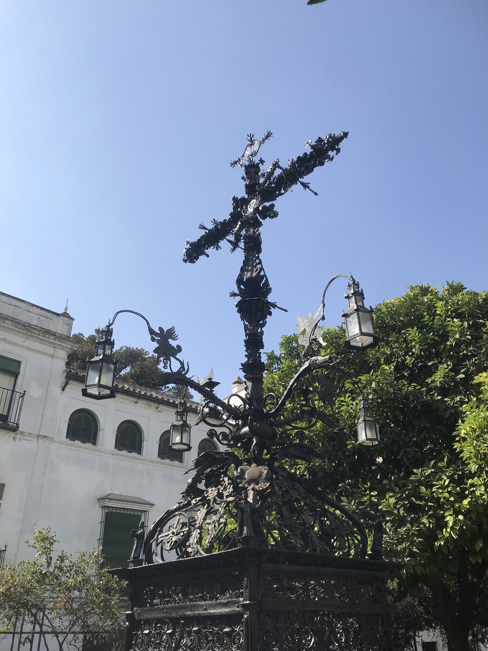 Plaza de Santa Cruz Seville  from Sincerely Yours Susie blog blog. Photo credit Susie Cormack Bruce.JPG