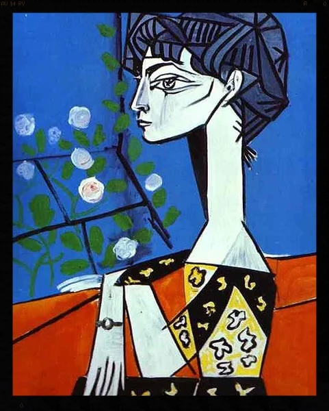 Pablo Picasso, Jacqueline with Flowers