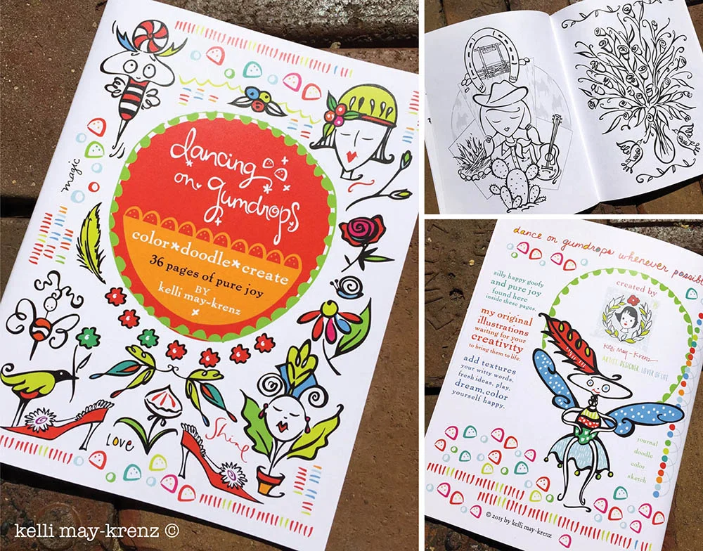 Dancing on Gumdrops Coloring Book