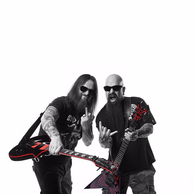 Gary Holt and Kerry King - 
Photo by the awesome @ndrewstuart photography